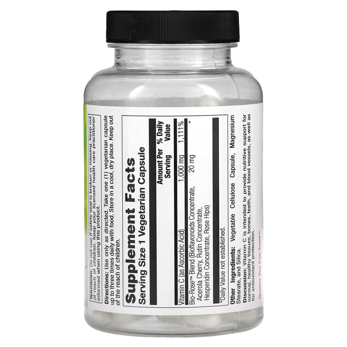Nature's Life, C Complex, 1,000 mg, 100 Vegetarian Capsules - Image 2
