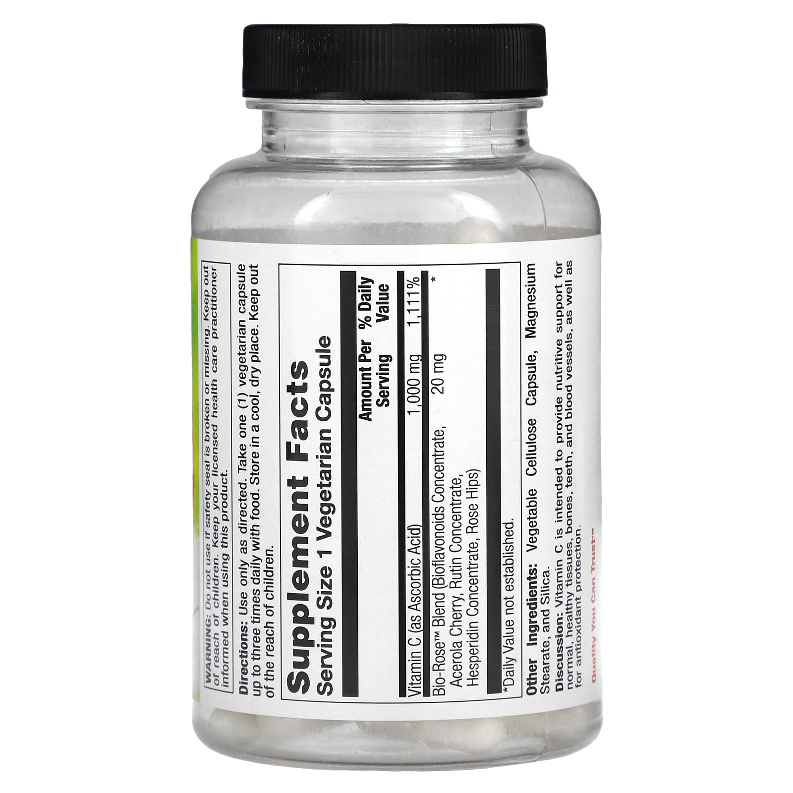 Nature's Life, C Complex, 1,000 mg, 100 Vegetarian Capsules - Image 2