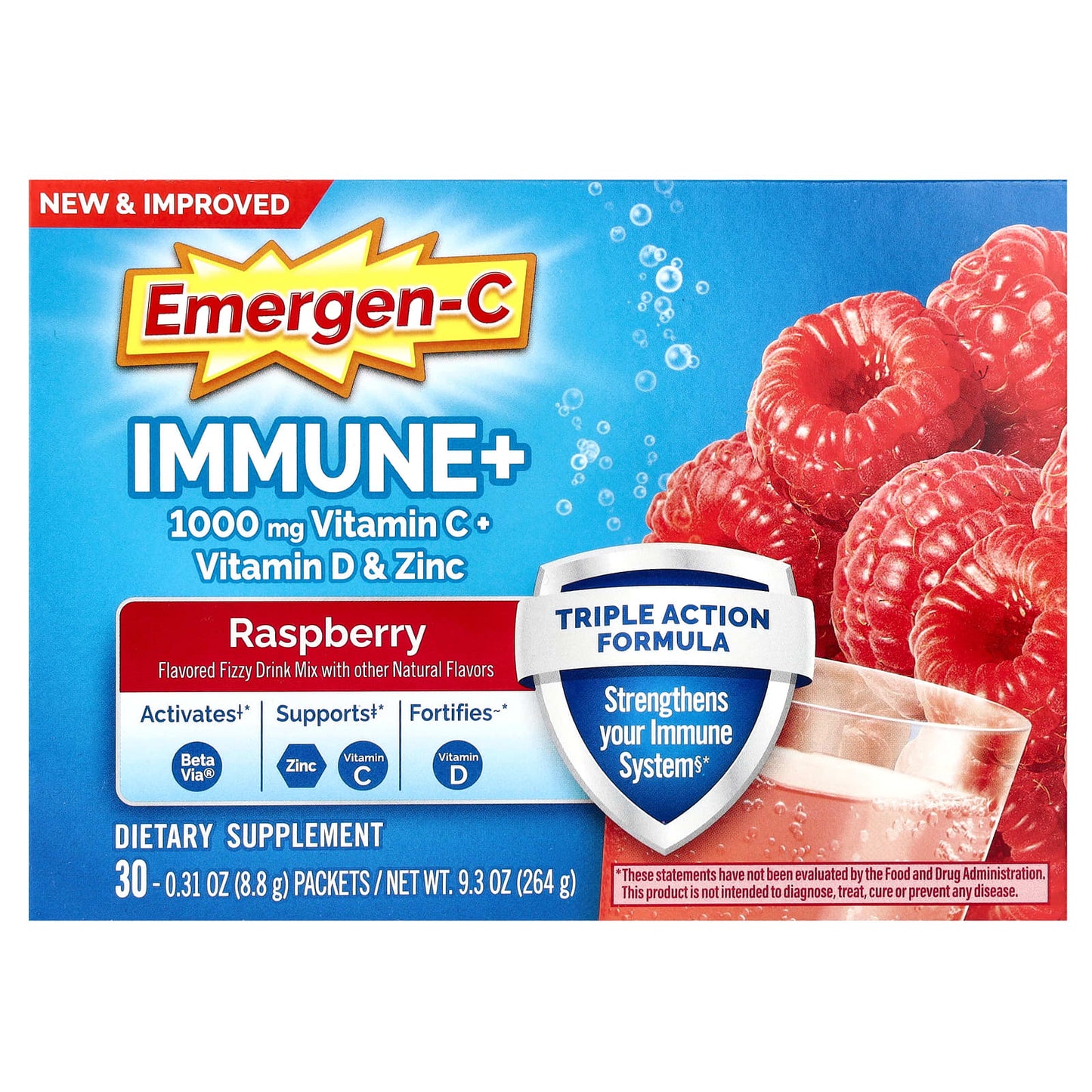 Boost Your Immune System with Emergen-C Immune+ Vitamin C & D - Image 1