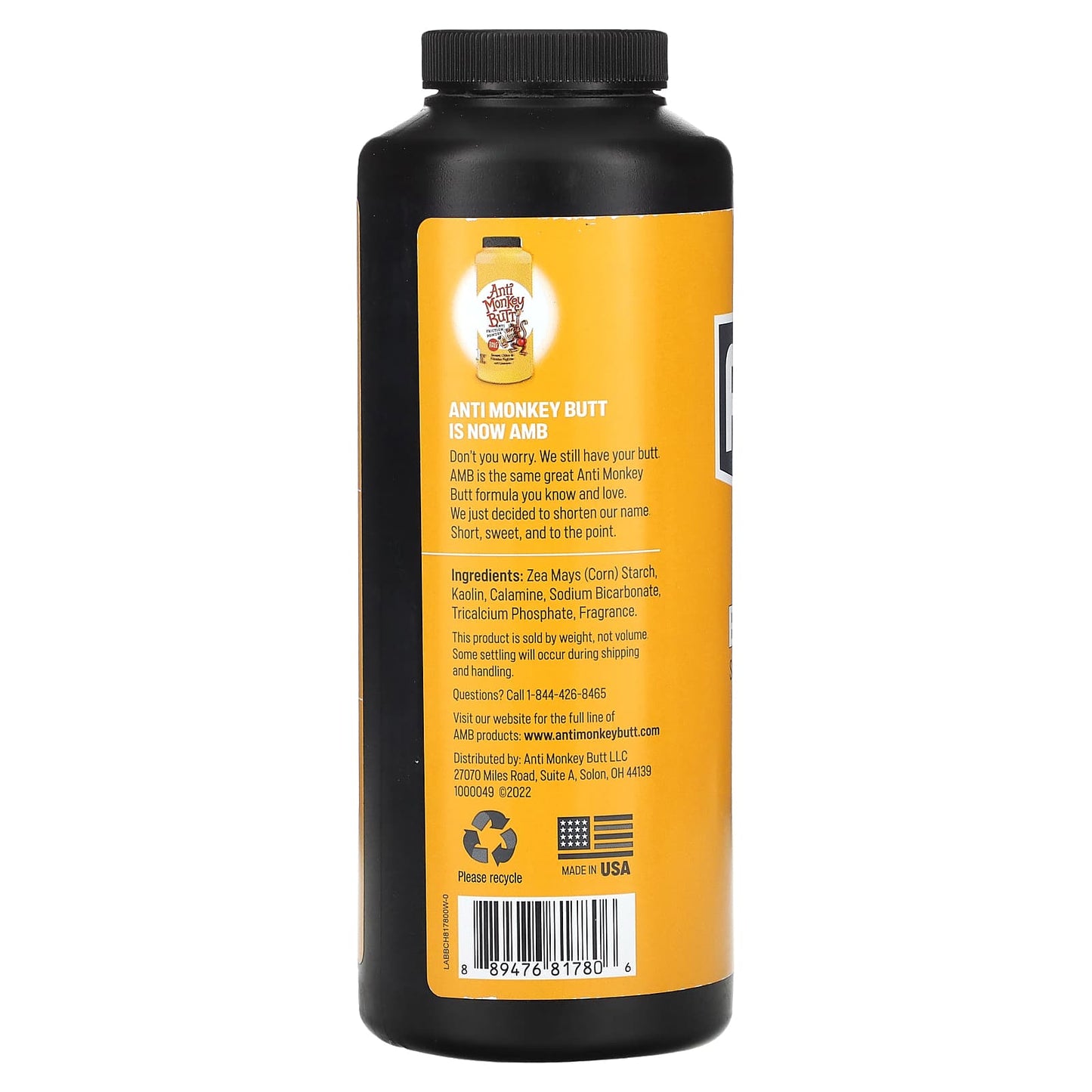 Say Goodbye to Chafing with Anti Monkey Butt Powder - 8oz - Image 2