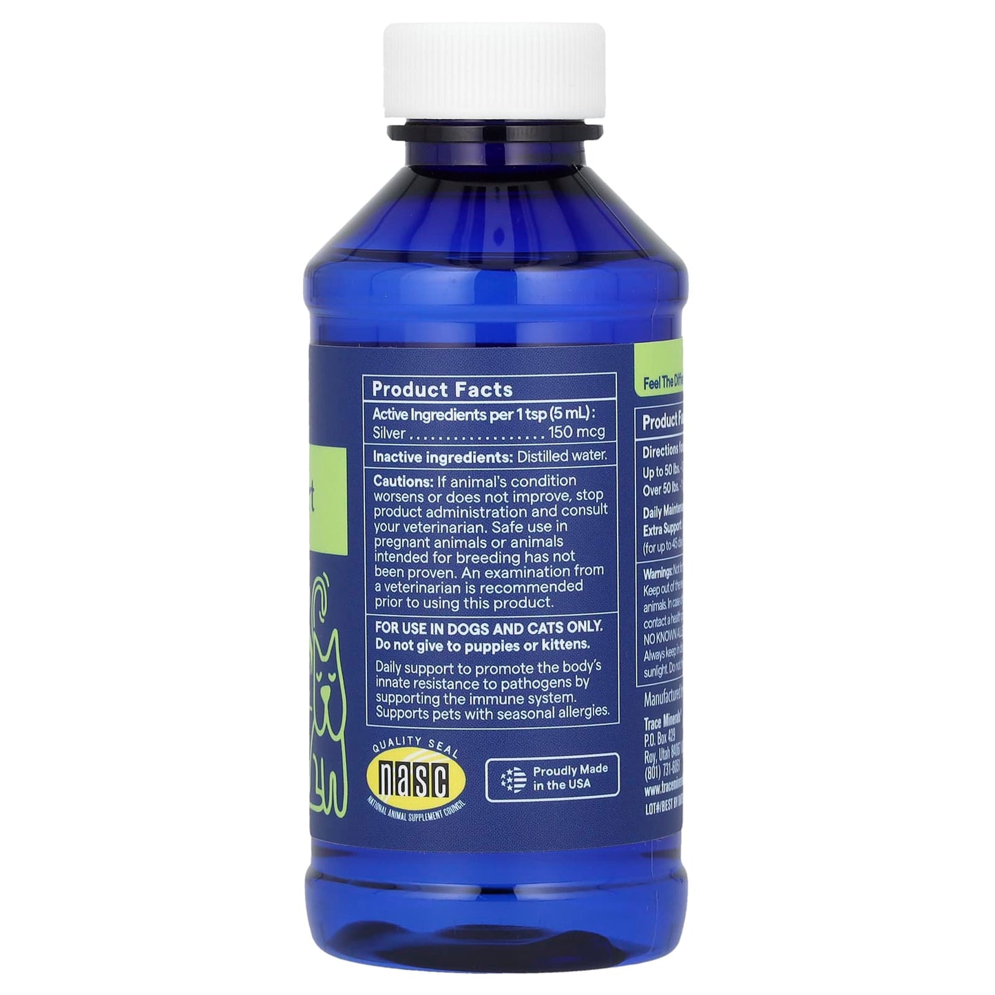 Trace, Pet, Immune Support, For Dogs & Cats, 4 fl oz (118 ml) - Image 2