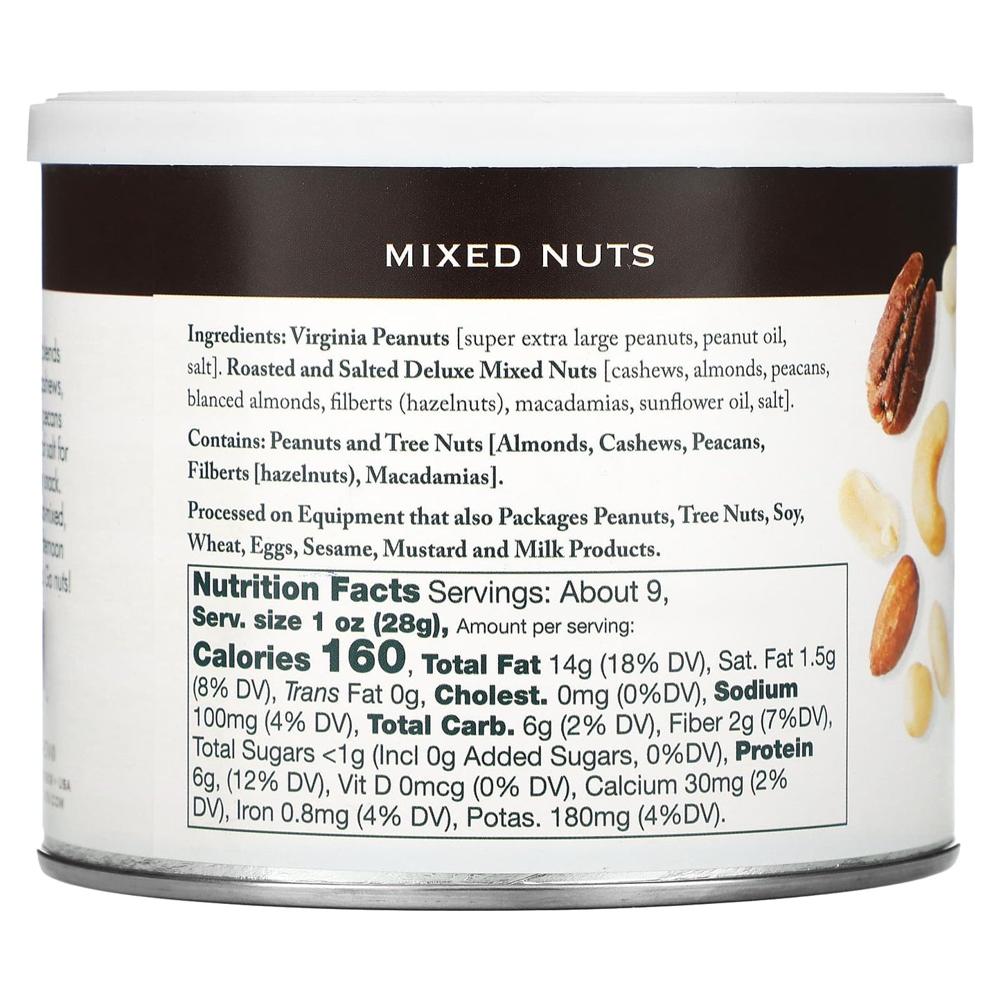 Stonewall Kitchen, Mixed Nuts, 9 oz (255 g) - Image 2