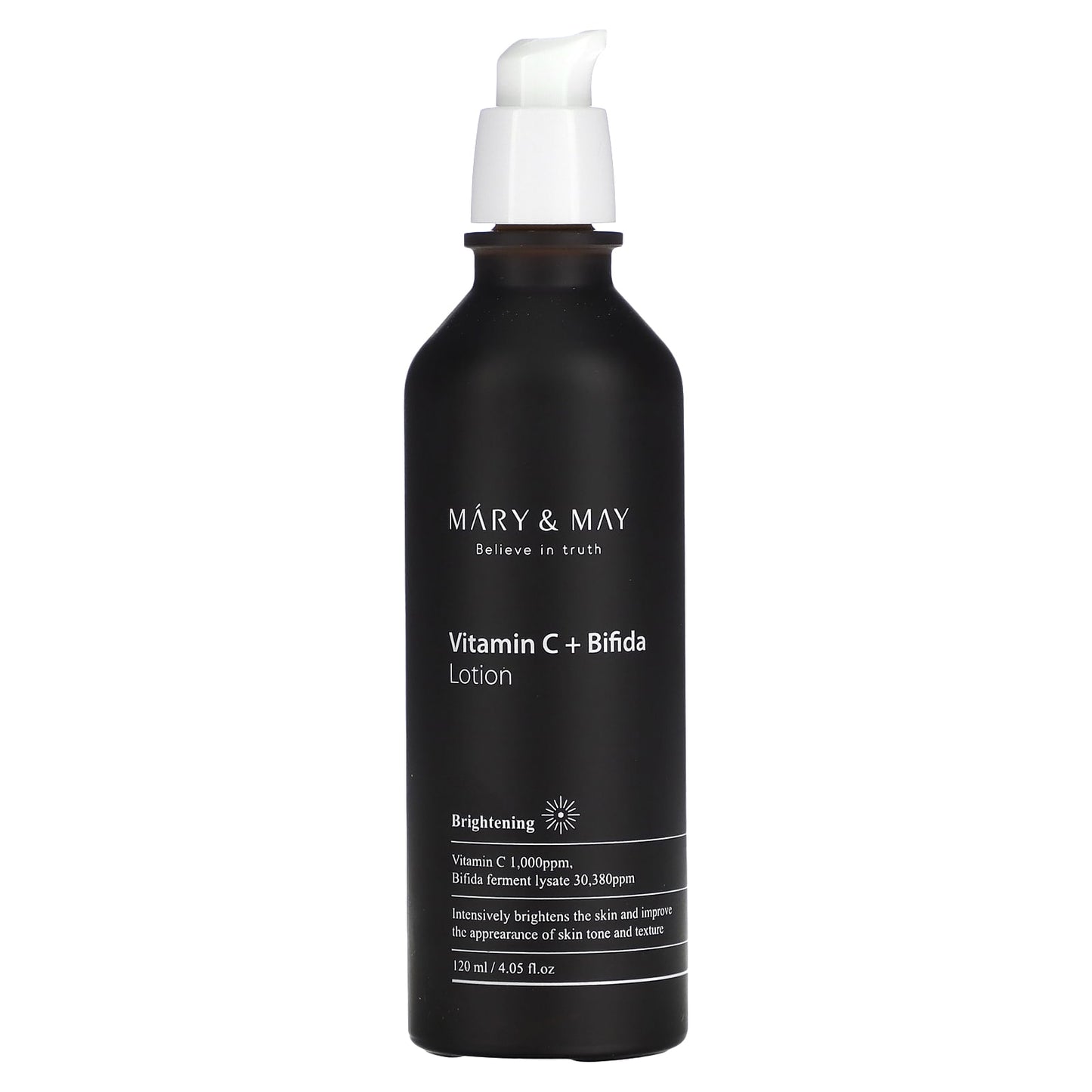 Mary & May, Vitamin C + Bifida, Lotion, 4.05 fl oz (120 ml) - Image 1