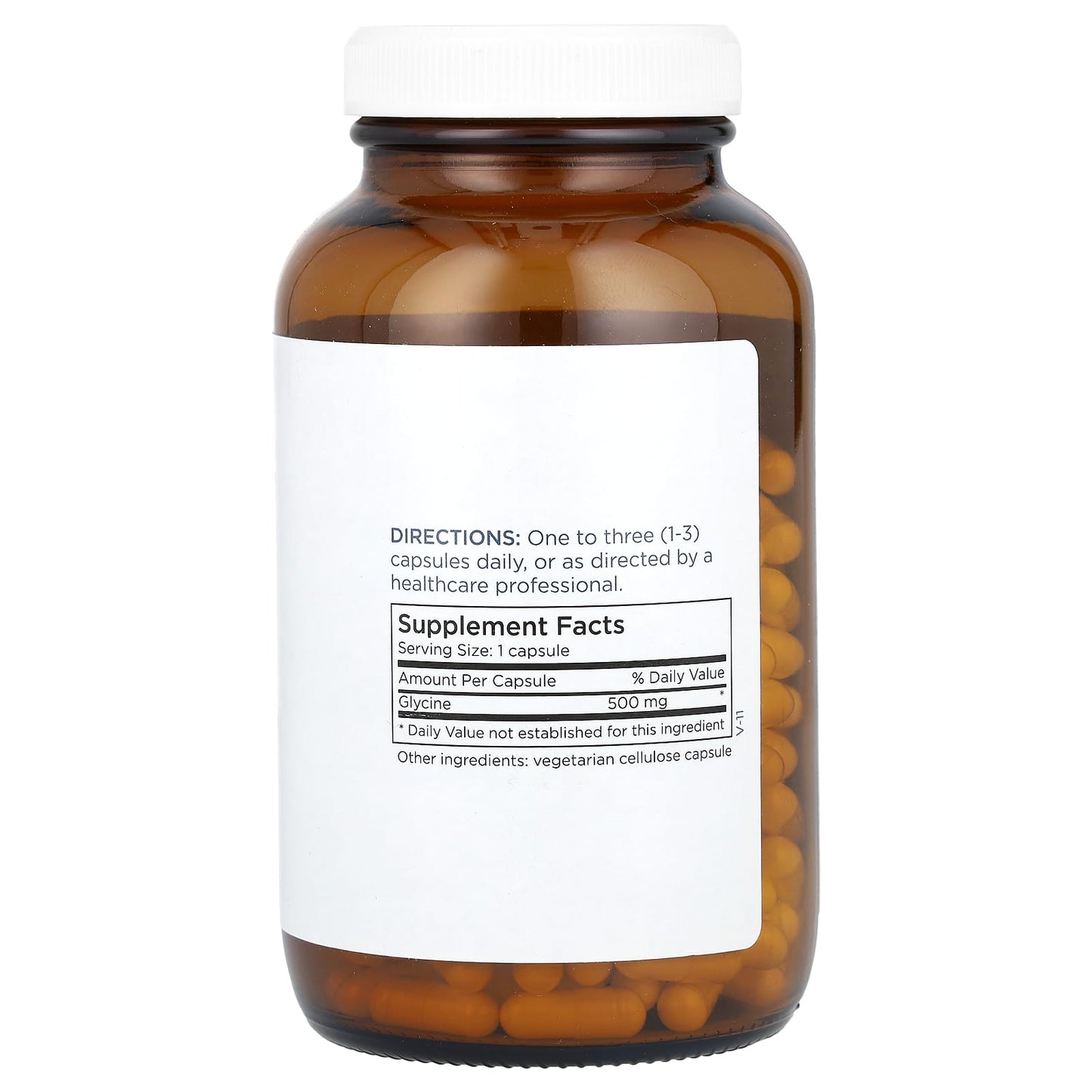 Metabolic Maintenance, Glycine, 500 mg, 240 Capsules - Image 2