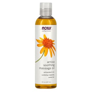 NOW Foods Arnica Massage Oil 237ml for Soothing Relief