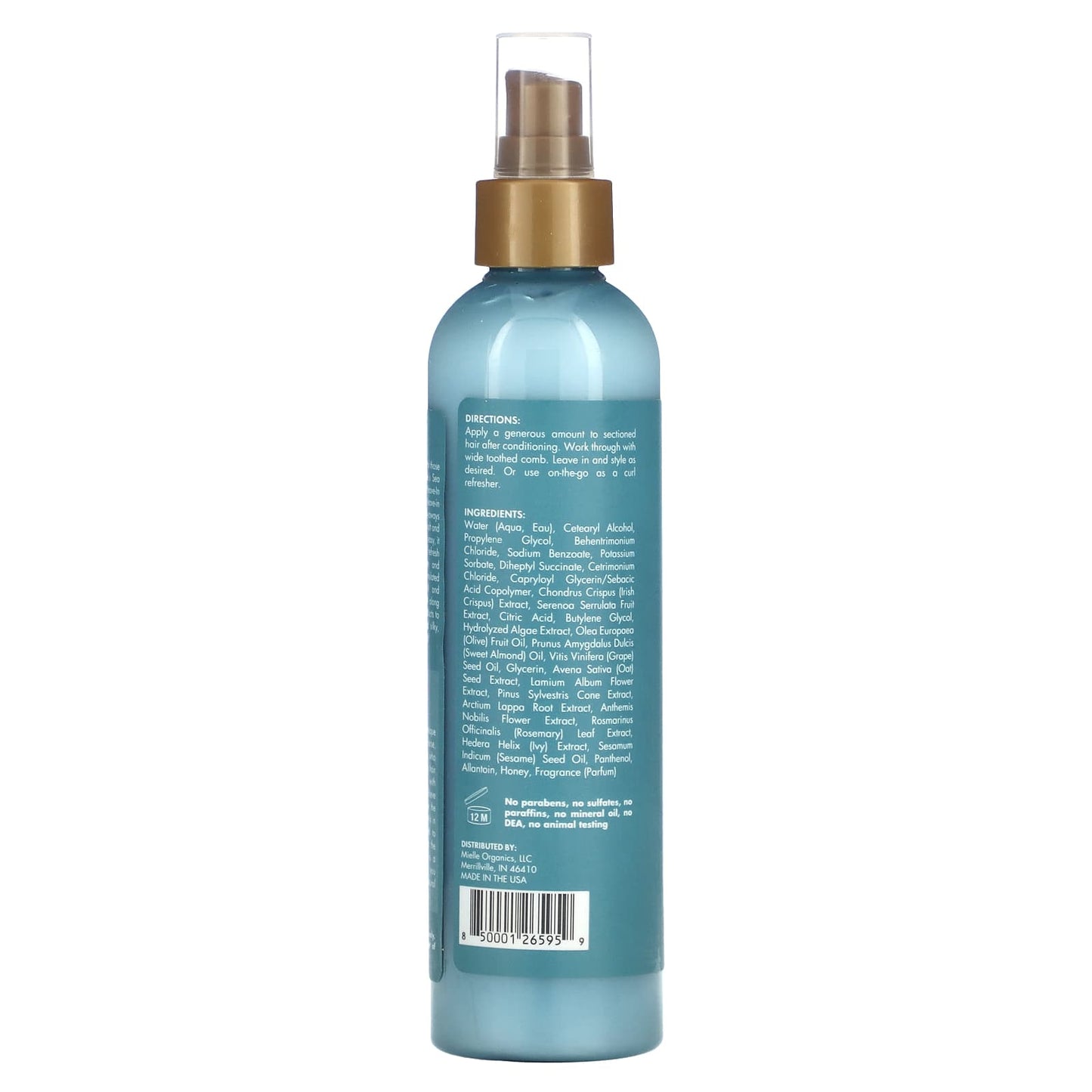 Mielle, Anti-Shedding, Leave-In Conditioner, Sea Moss Blend, 8 fl oz (236.6 ml) - Image 2