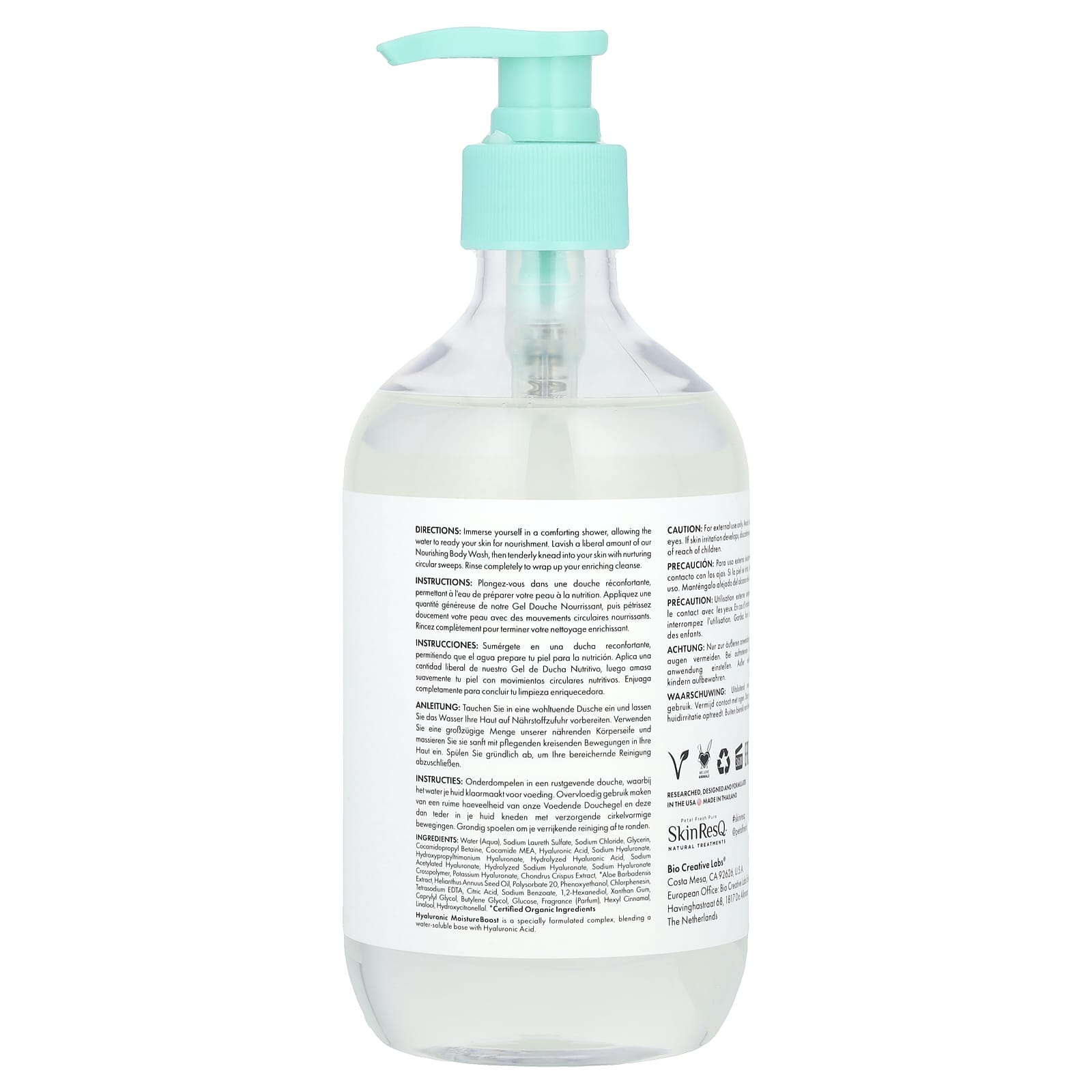Petal Fresh, Skin ResQ Natural Treatments, Nourishing Body Wash, 16 fl oz (473 ml) - Image 2