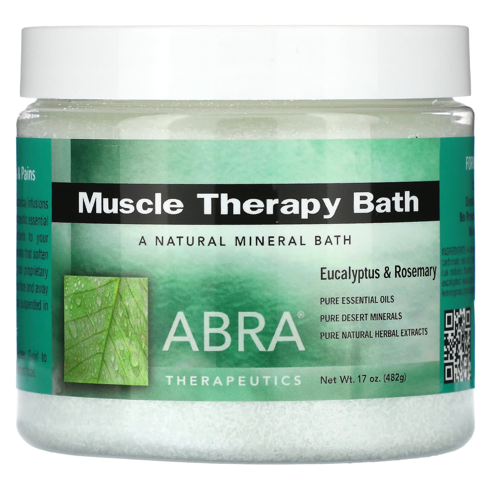 Eucalyptus & Rosemary Muscle Therapy Bath by Abra Therapeutics - 17 oz - Image 1
