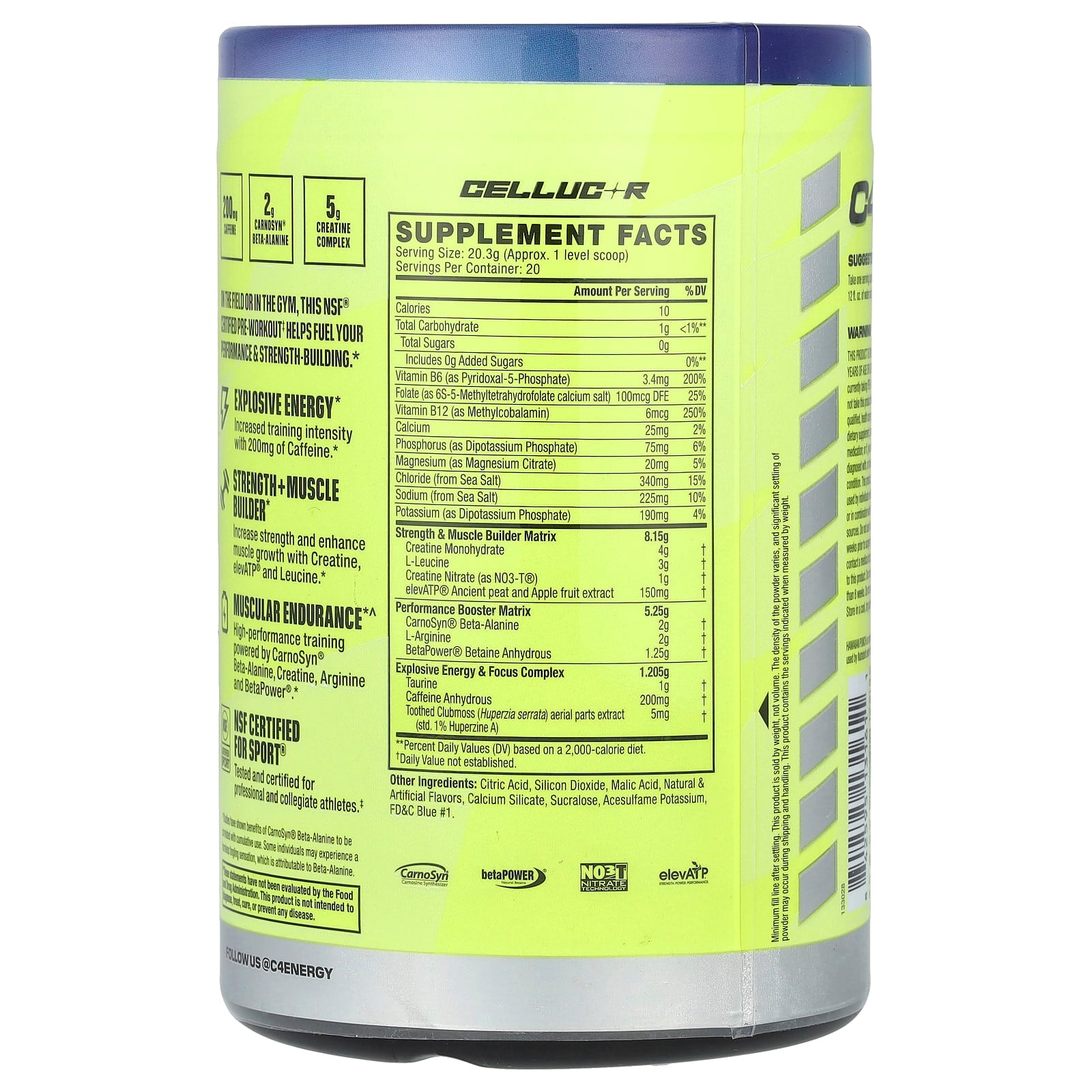 C4 Sport Pre-Workout: Boost Strength & Endurance - Image 2