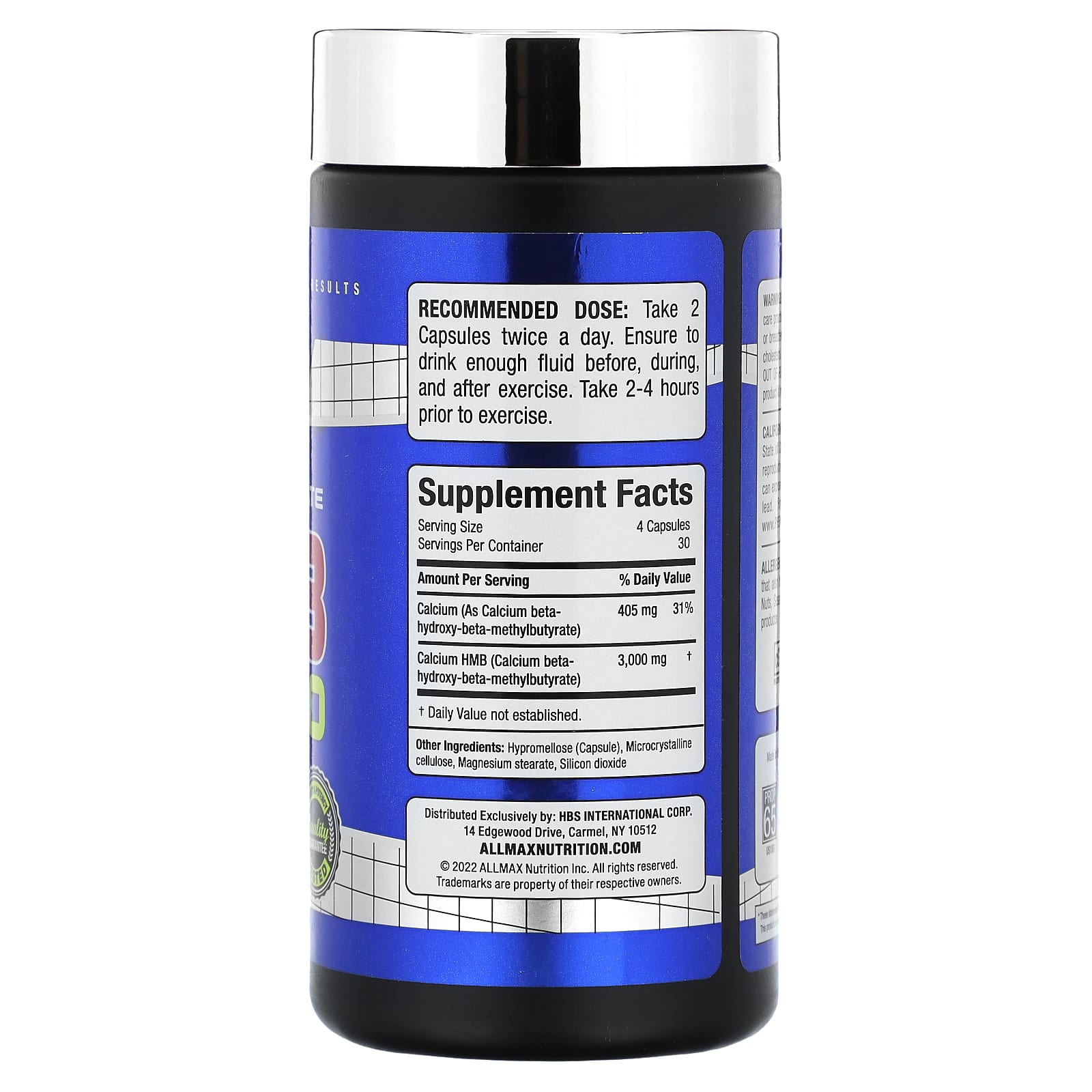 ALLMAX HMB 3000 - Boost Muscle Strength & Recovery - Image 2