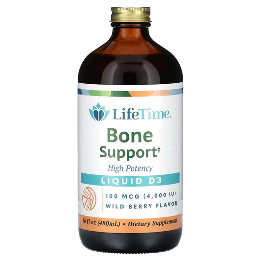LifeTime Vitamins, Liquid D3, High Potency, Wild Berry, 100 mcg (4,000 IU), 16 fl oz (480 ml) - Image 1