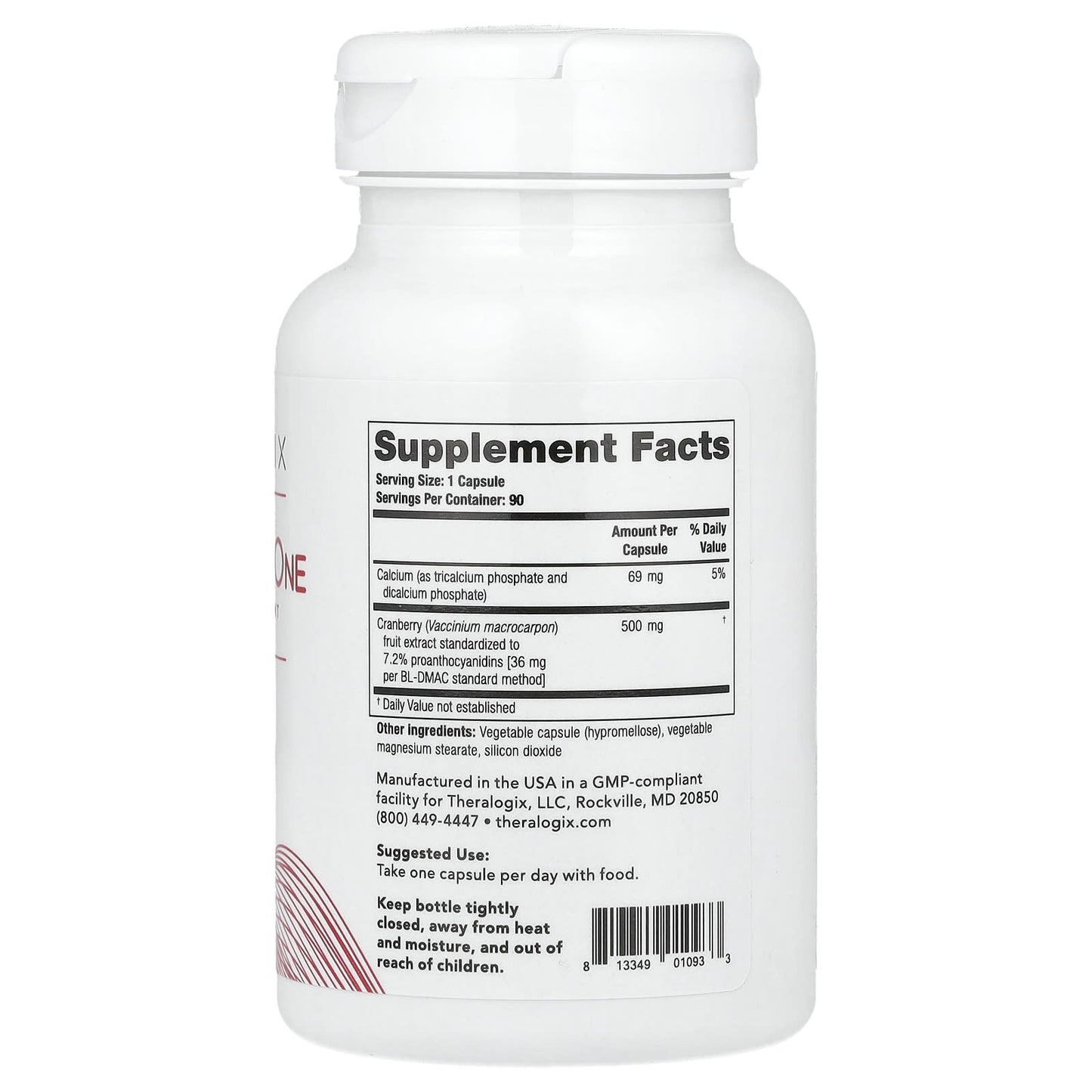 Theralogix, TheraCran One, 90 Capsules - Image 2
