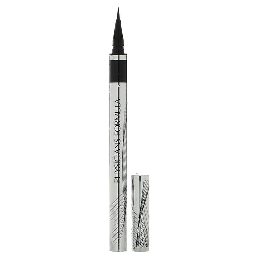 Physicians Formula, Super Slim Liquid Eyeliner, 1712803 Ultra Black, 0.013 fl oz (0.4 ml) - Image 1