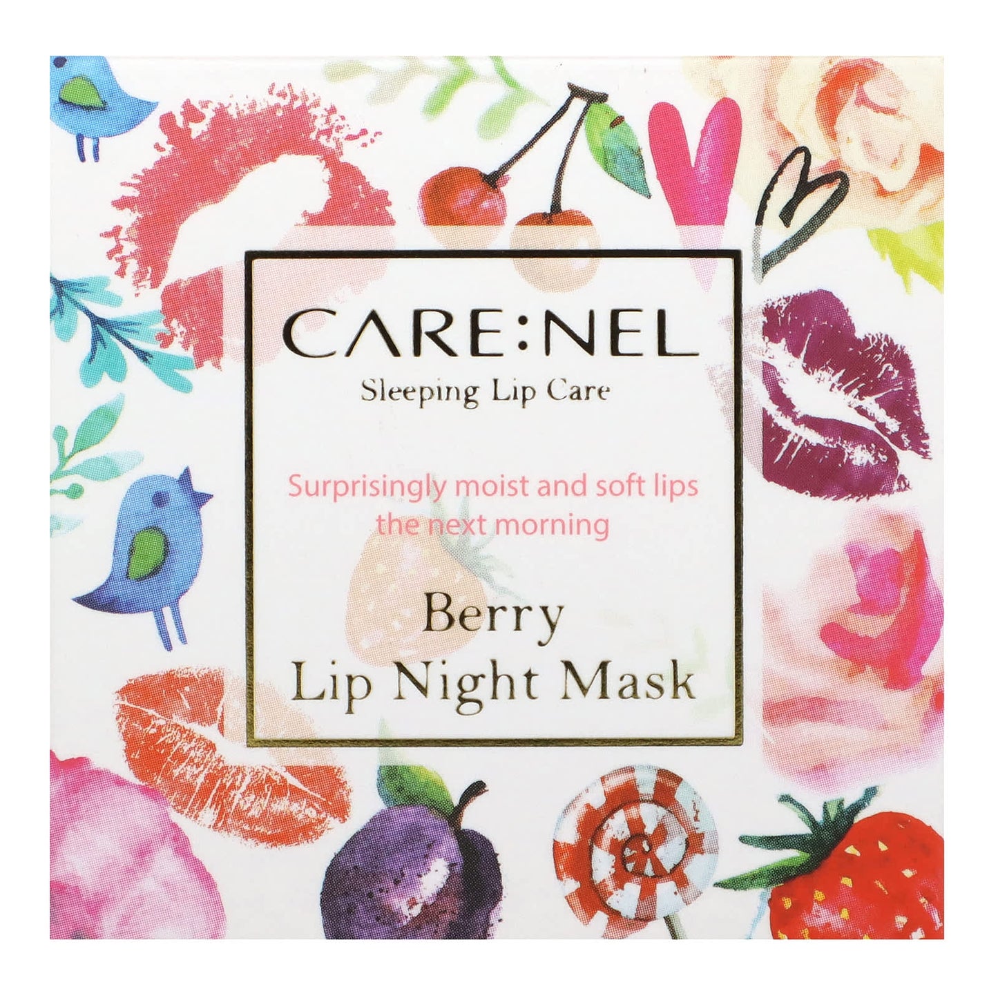 Berry Lip Night Mask by Care:Nel for Smooth, Soft Lips - Image 2
