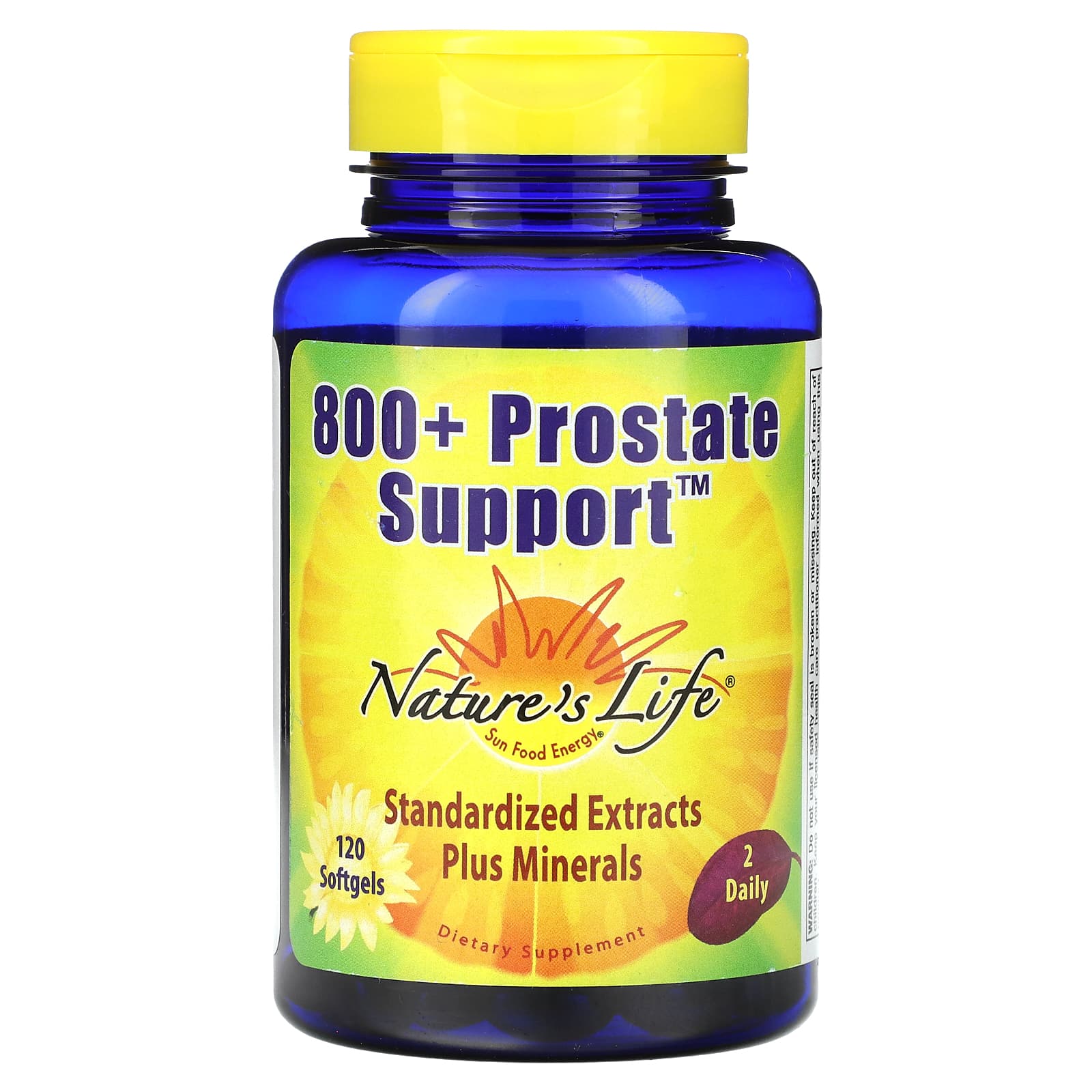 Nature's Life, 800+ Prostate Support, 120 Softgels - Image 1