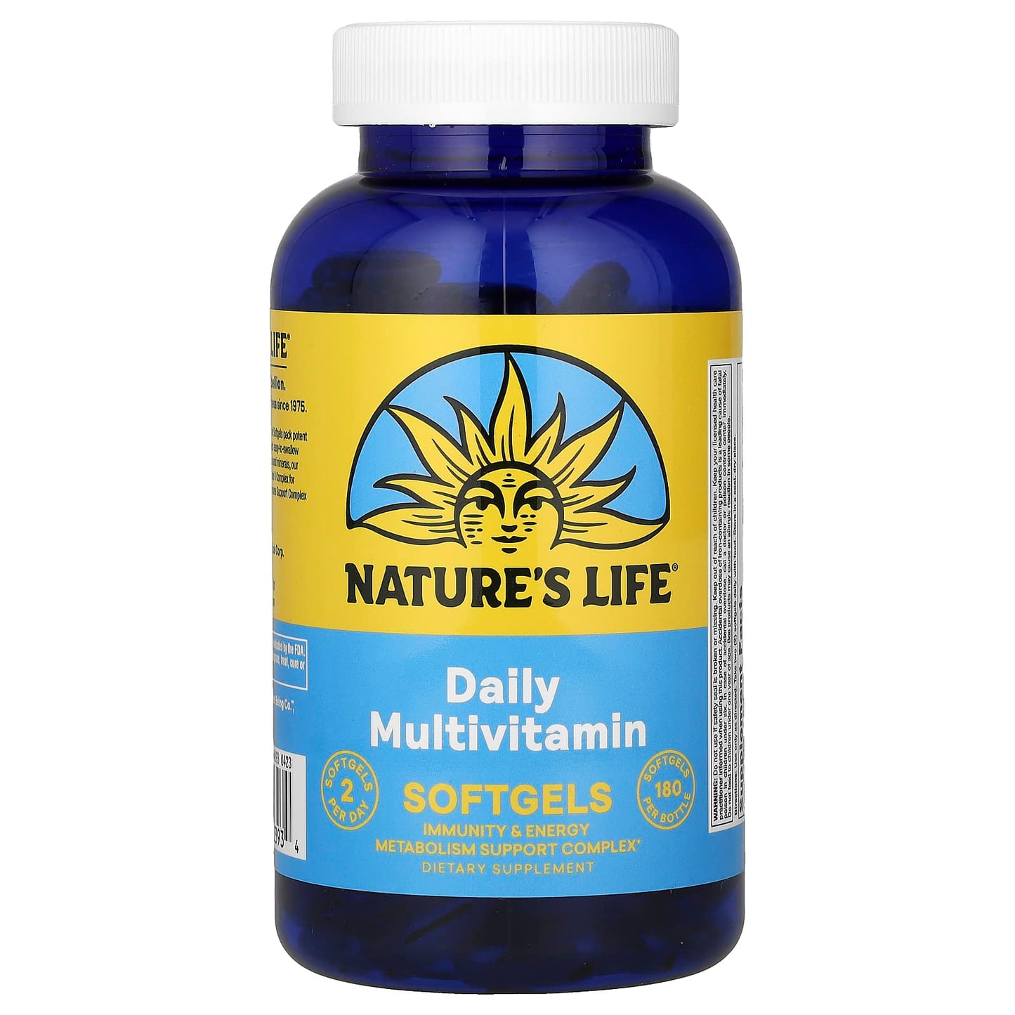 Nature's Life, Daily Multivitamin Softgels, 180 Softgels - Image 1