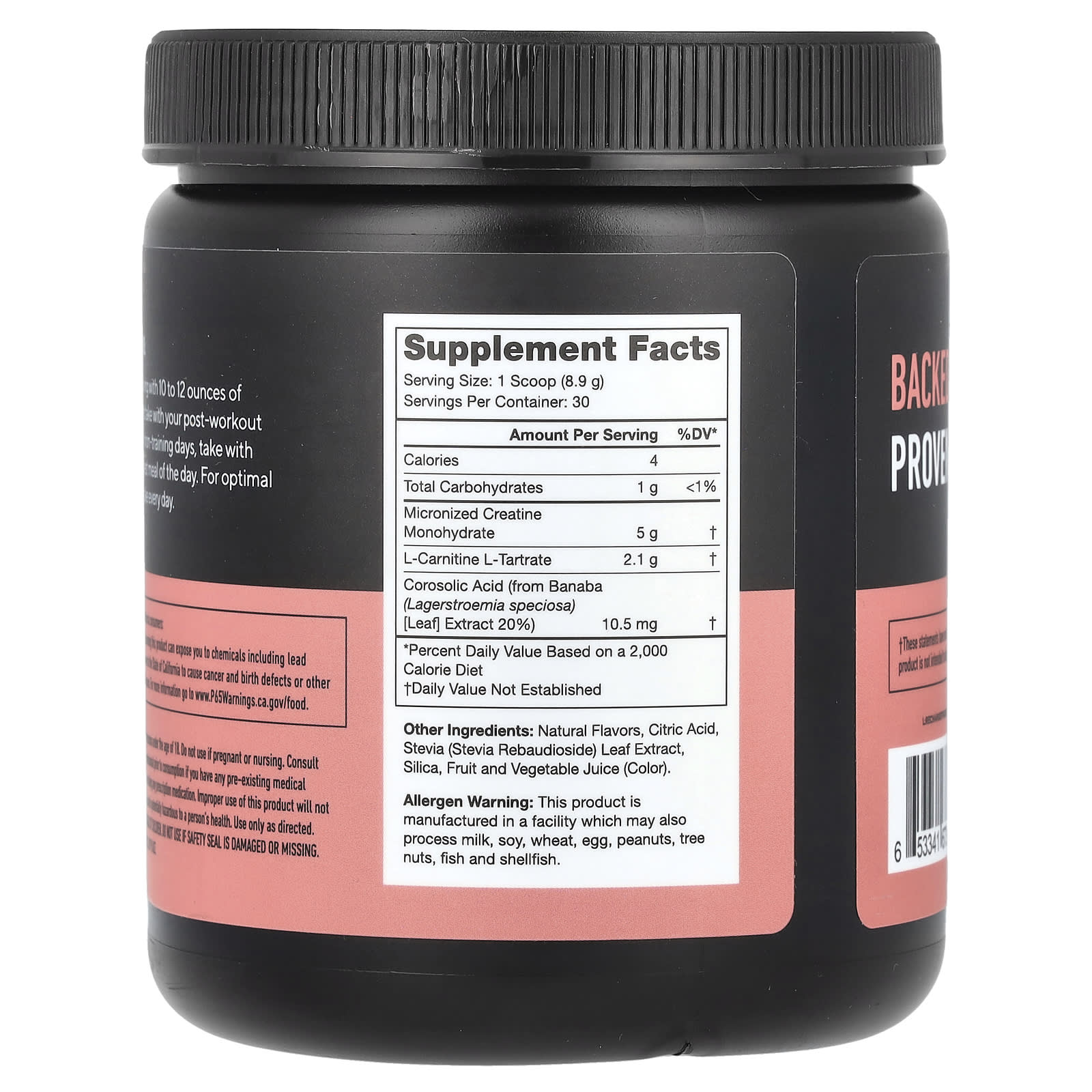 Legion Athletics, Recharge, Post-Workout Drink, Fruit Punch, 0.59 lbs (267 g) - Image 2