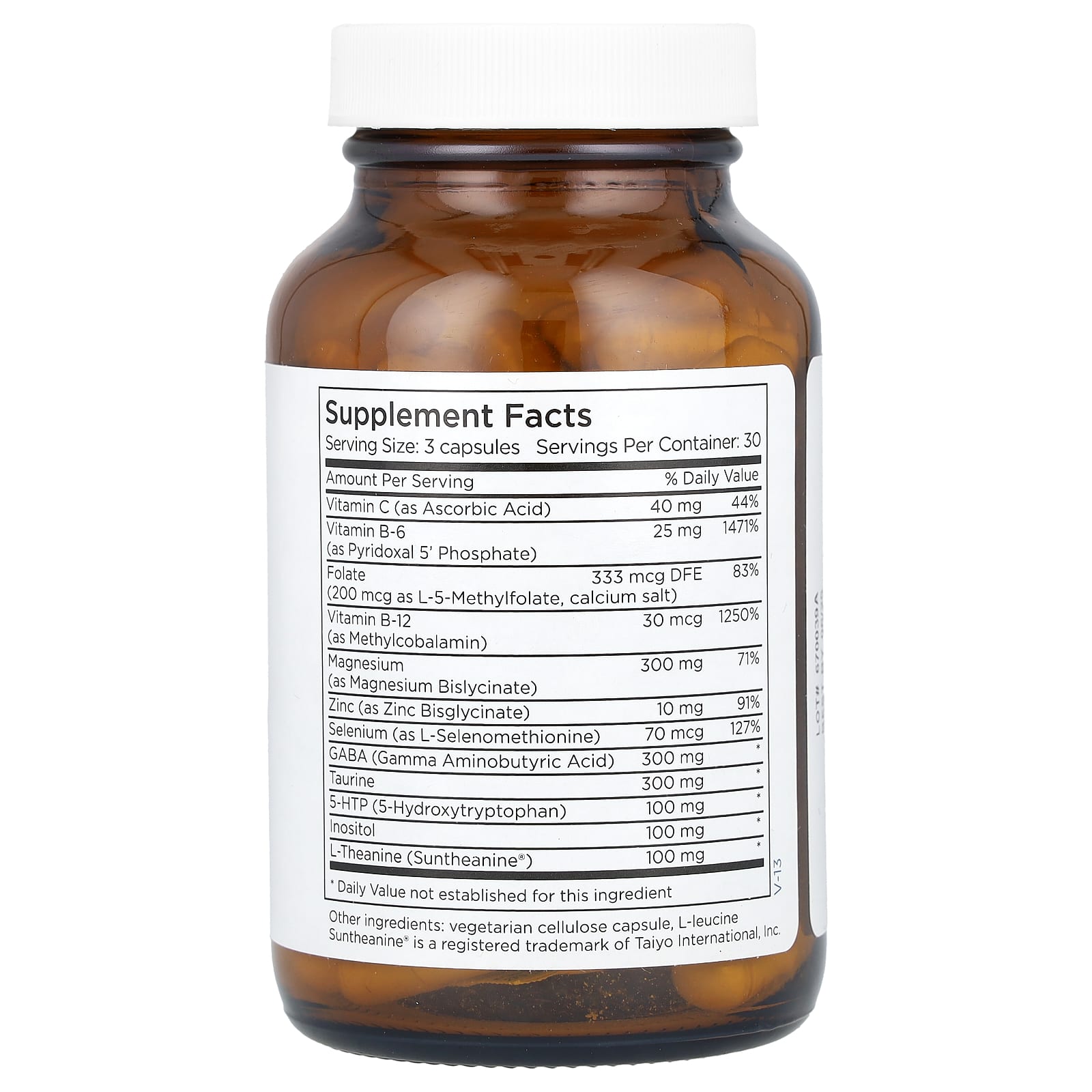 Metabolic Maintenance, MetaCalm, 90 Capsules - Image 2