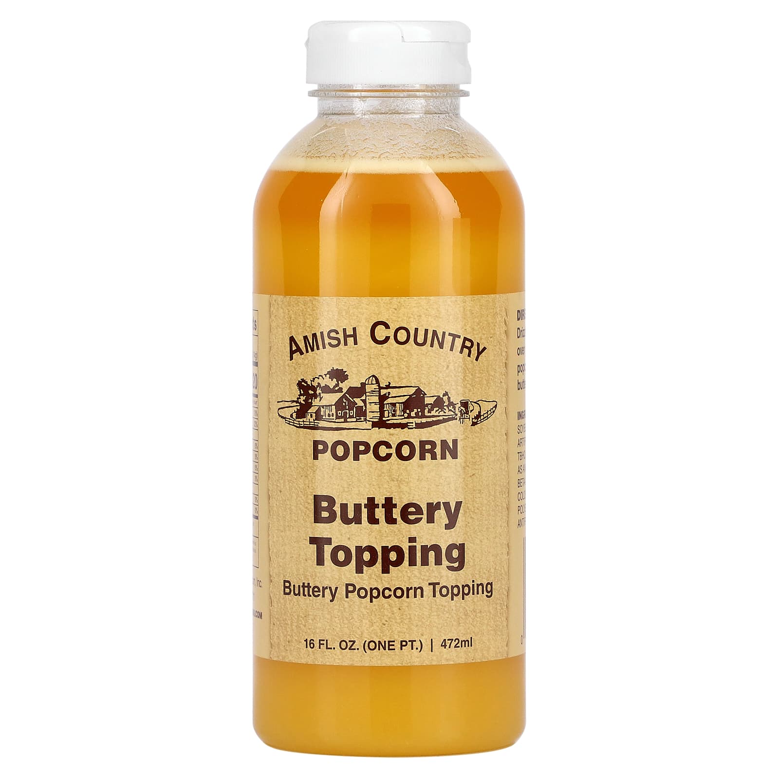 Buttery Popcorn Topping by Amish Country Popcorn, 16 fl oz - Image 1