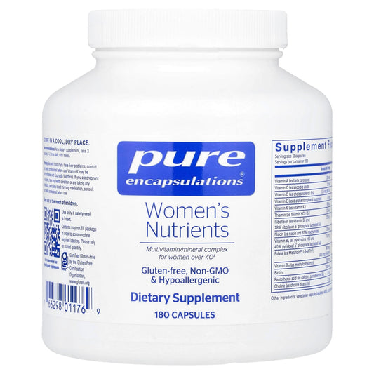 Pure Encapsulations, Women's Nutrients, 180 Capsules - Image 1