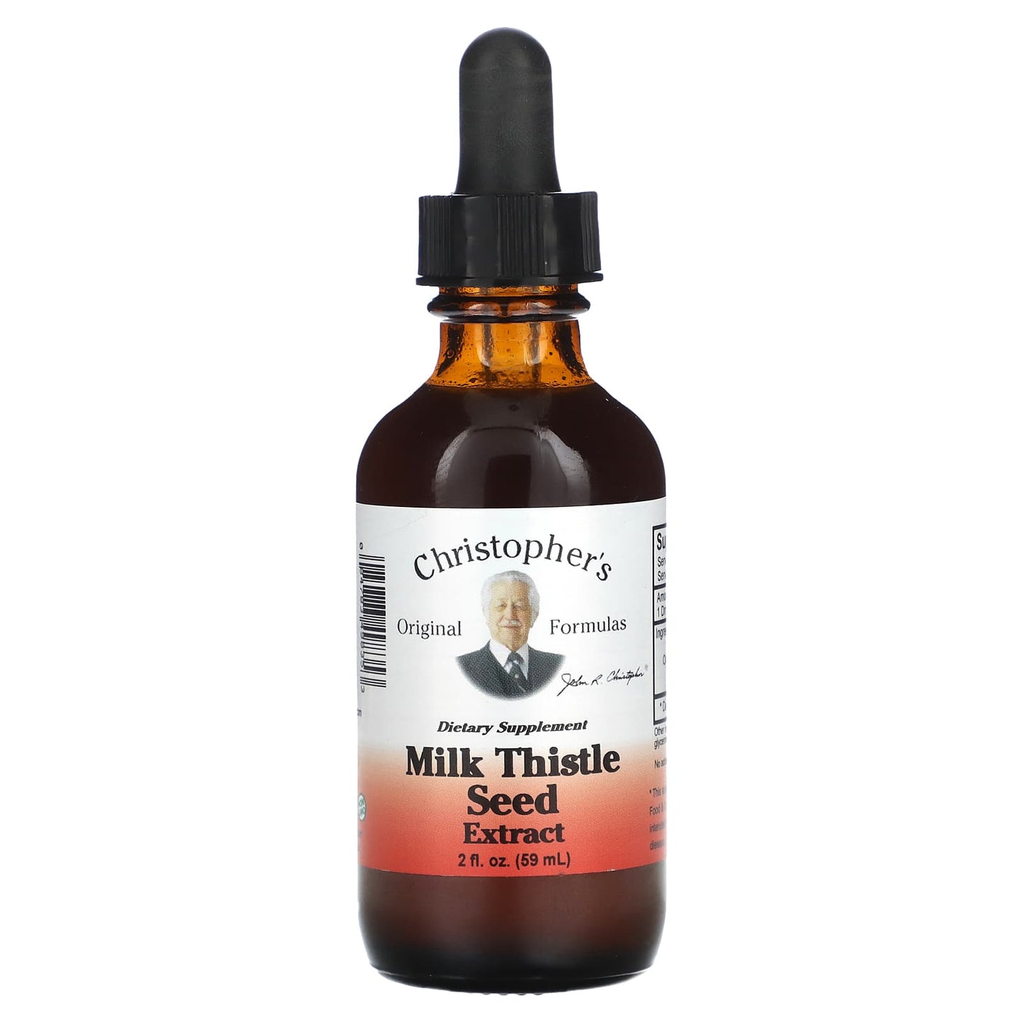 <strong>Christopher's Original Formulas Milk Thistle Seed Extract</strong> - 2 fl oz (59 ml) - Image 1