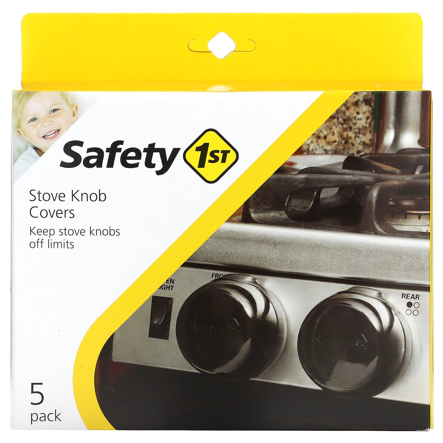 Safety 1st, Stove Knob Covers, 5 Pack - Image 1