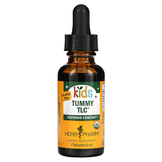 Herb Pharm Kids Tummy TLC USDA Organic Digestive Relief 1 fl oz - Image 1