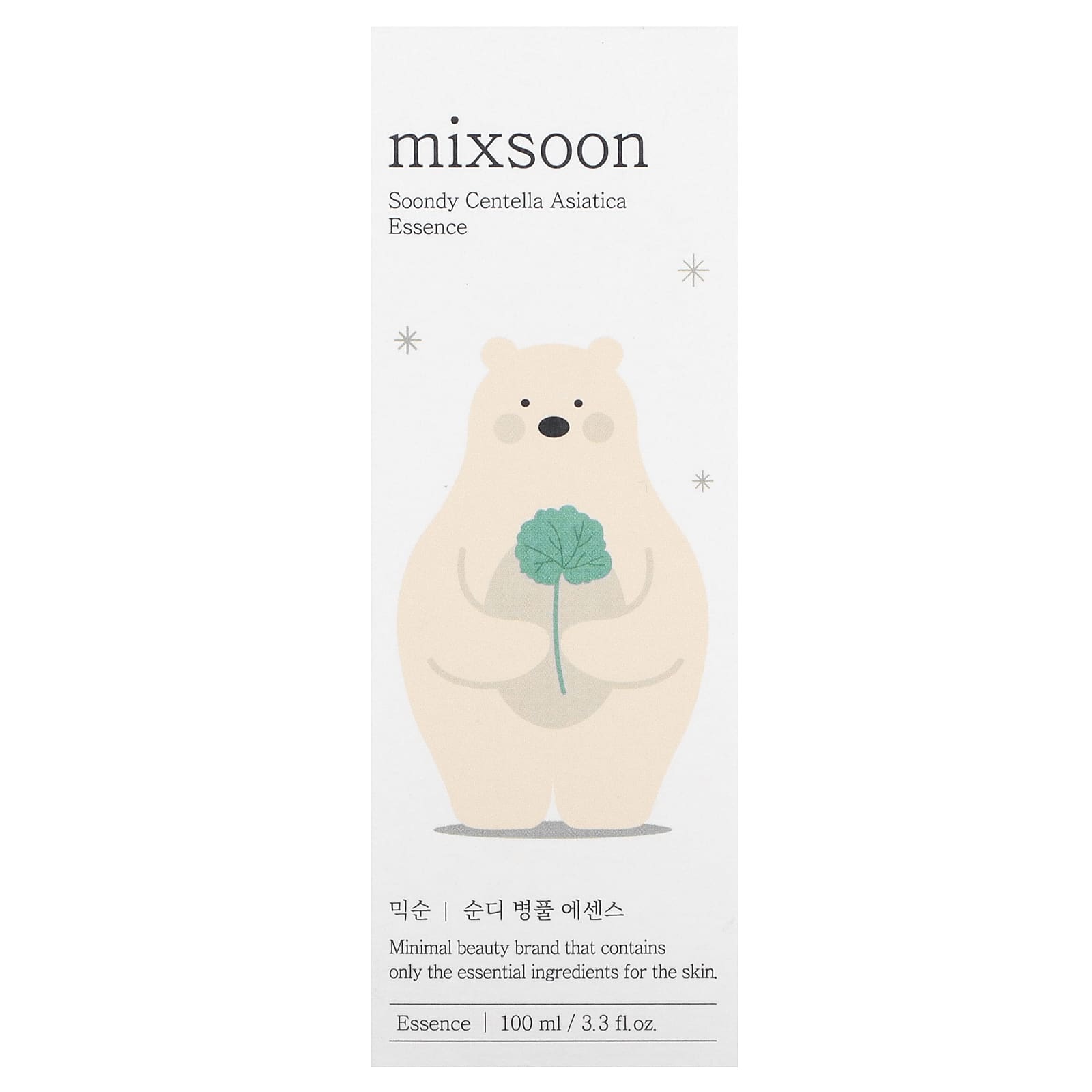Mixsoon, Soondy Centella Asiatica Essence, 3.3 fl oz (100 ml) - Image 2