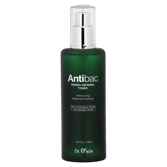 Dr. Oracle Antibac Derma Refining Toner for Soothing & Hydrated Skin, 4.39 fl oz - Image 1