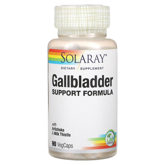Solaray, Gallbladder Support Formula, 90 VegCaps - Image 1