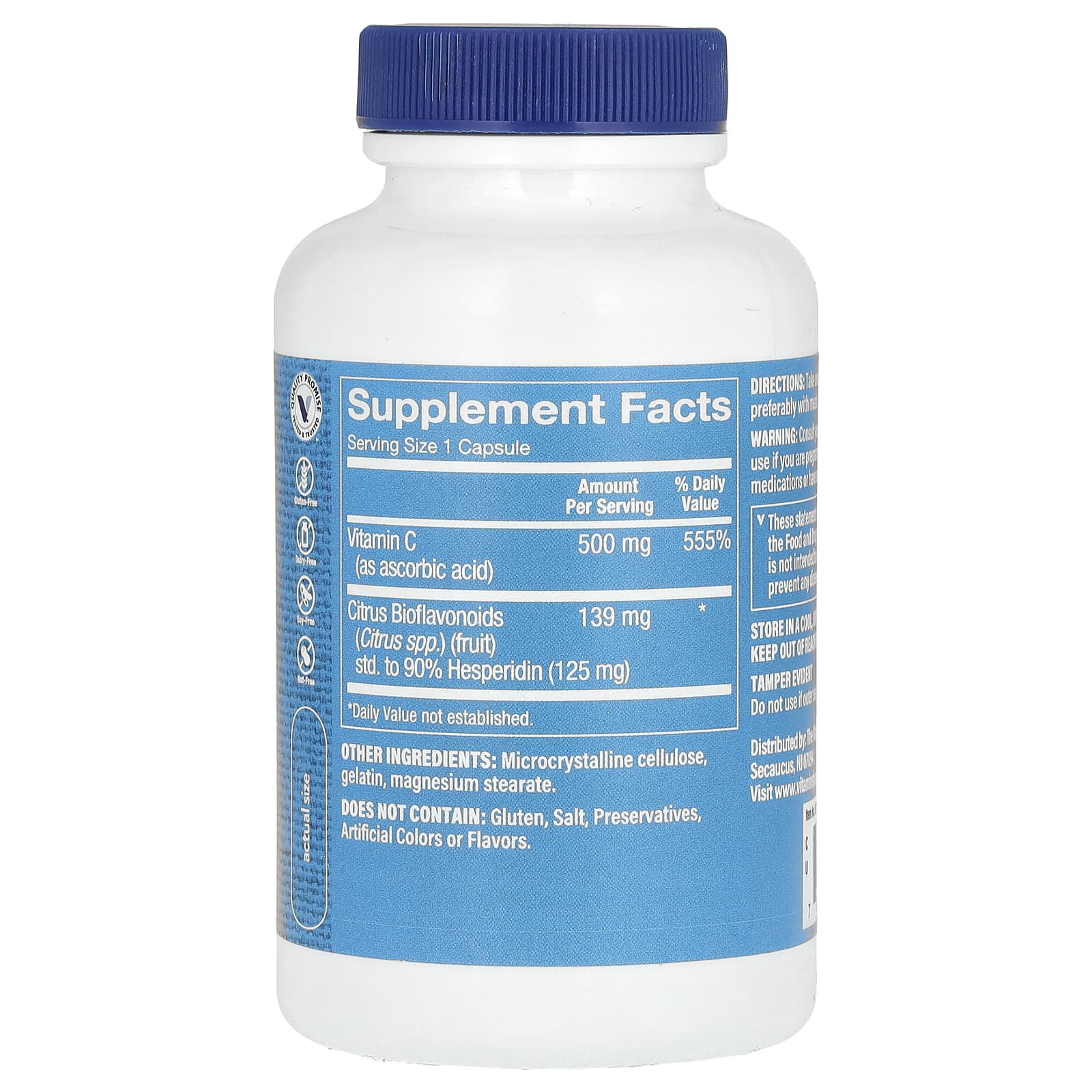 The Vitamin Shoppe, C-500 Complex, 100 Capsules - Image 2