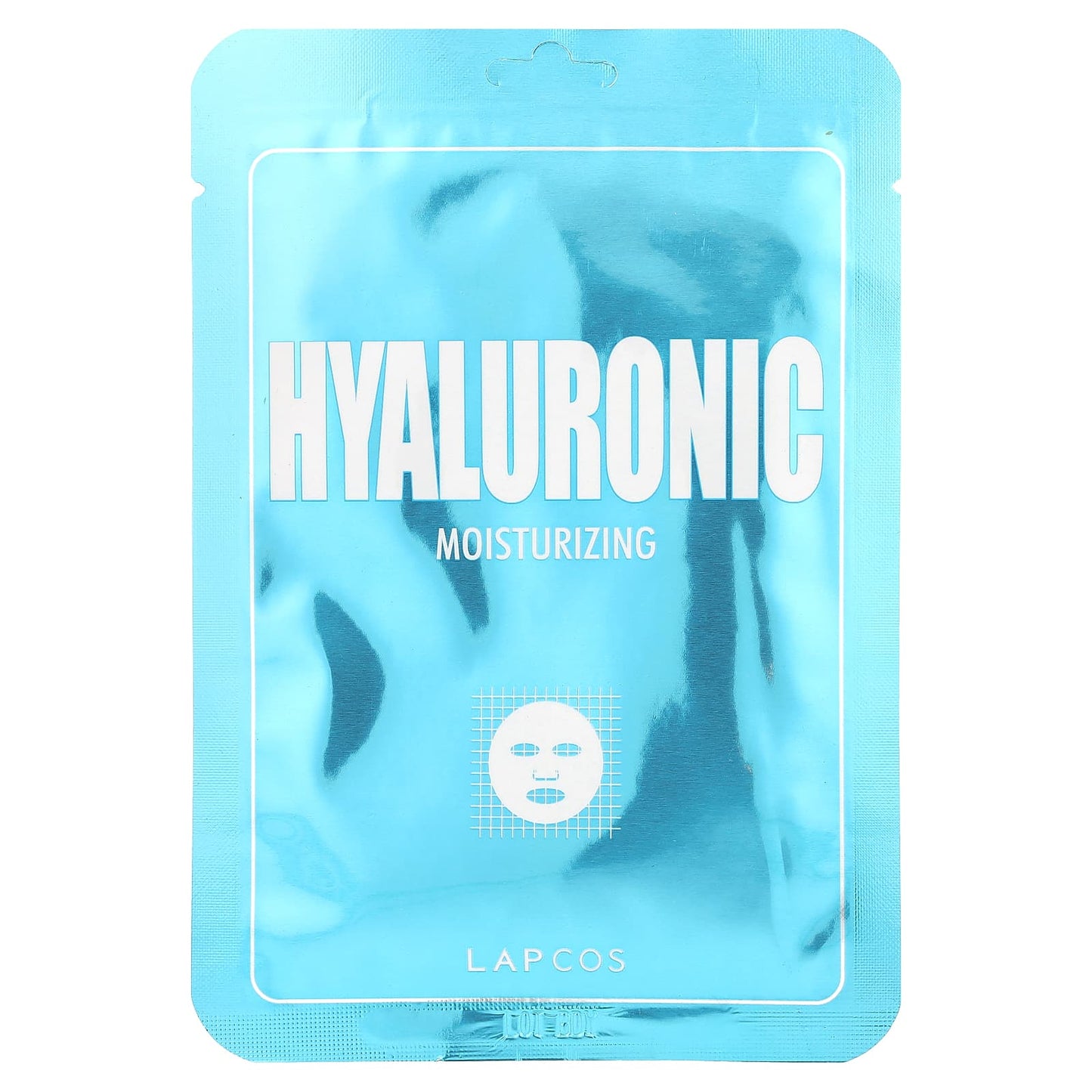 Lapcos, Hyaluronic Beauty Sheet Mask, Moisturizing, 1 Sheet, 0.84 fl oz (25 ml) - Image 1