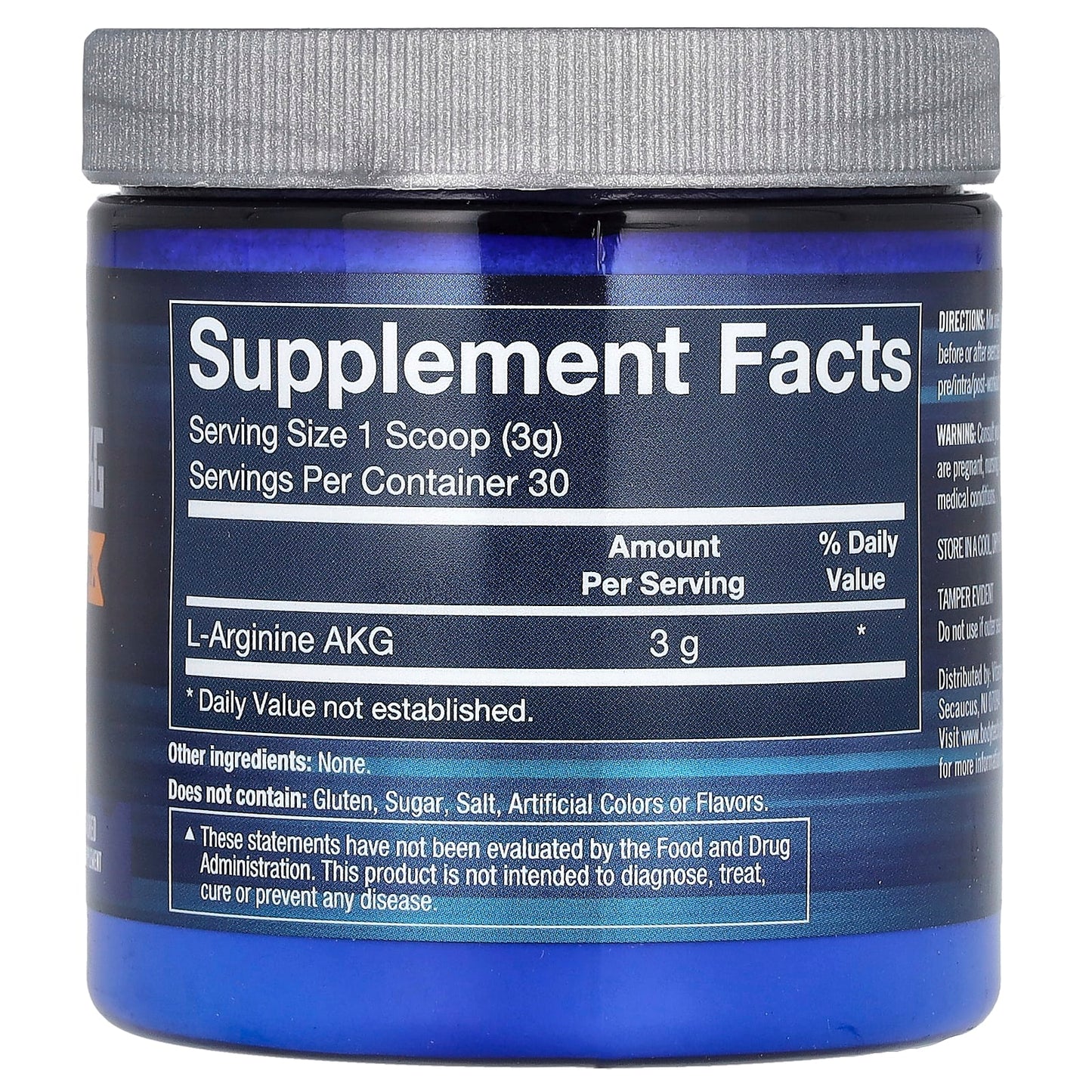 Boost Exercise Performance with BodyTech L-Arginine AKG - Image 2