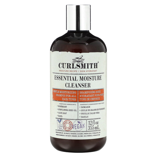 Curlsmith Essential Moisture Cleanser for All Hair Types, 12 fl oz - Image 1