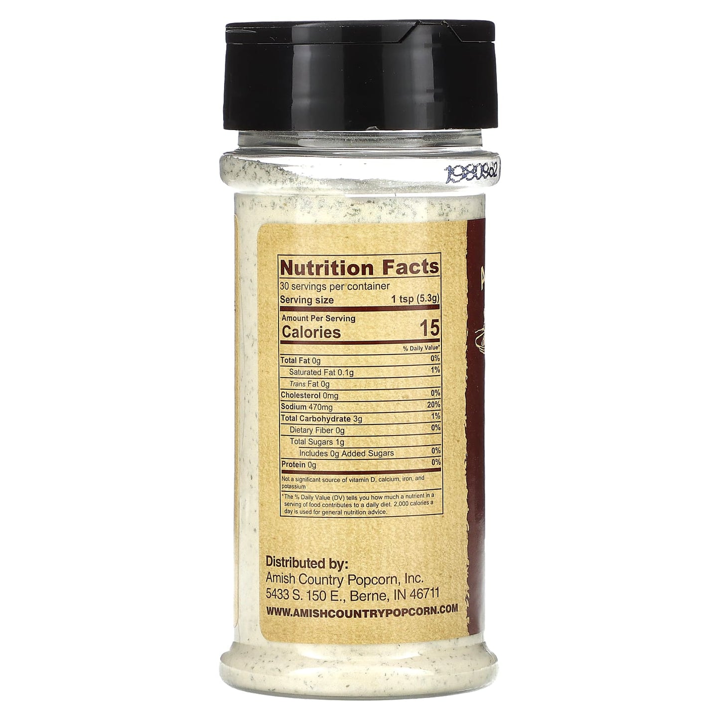 Ranch Popcorn Seasoning by Amish Country Popcorn - 5.5 oz - Image 2