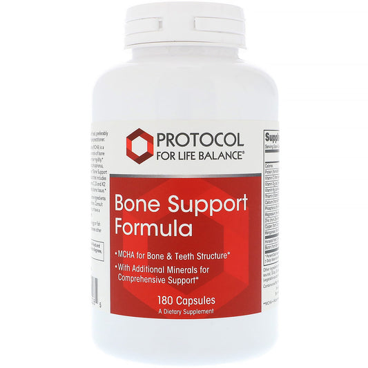 Protocol for Life Balance, Bone Support Formula, 180 Capsules - Image 1