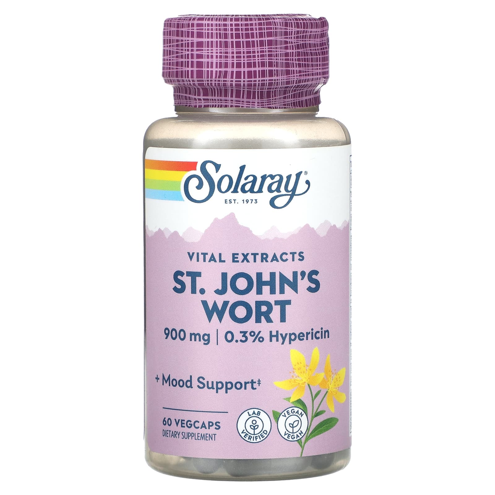 Solaray, Vital Extracts, St. John's Wort, 60 VegCaps