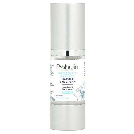 Probulin, Probiotic Extract Marula Eye Cream, Unscented, 1.01 fl oz (29.9 ml) - Image 1