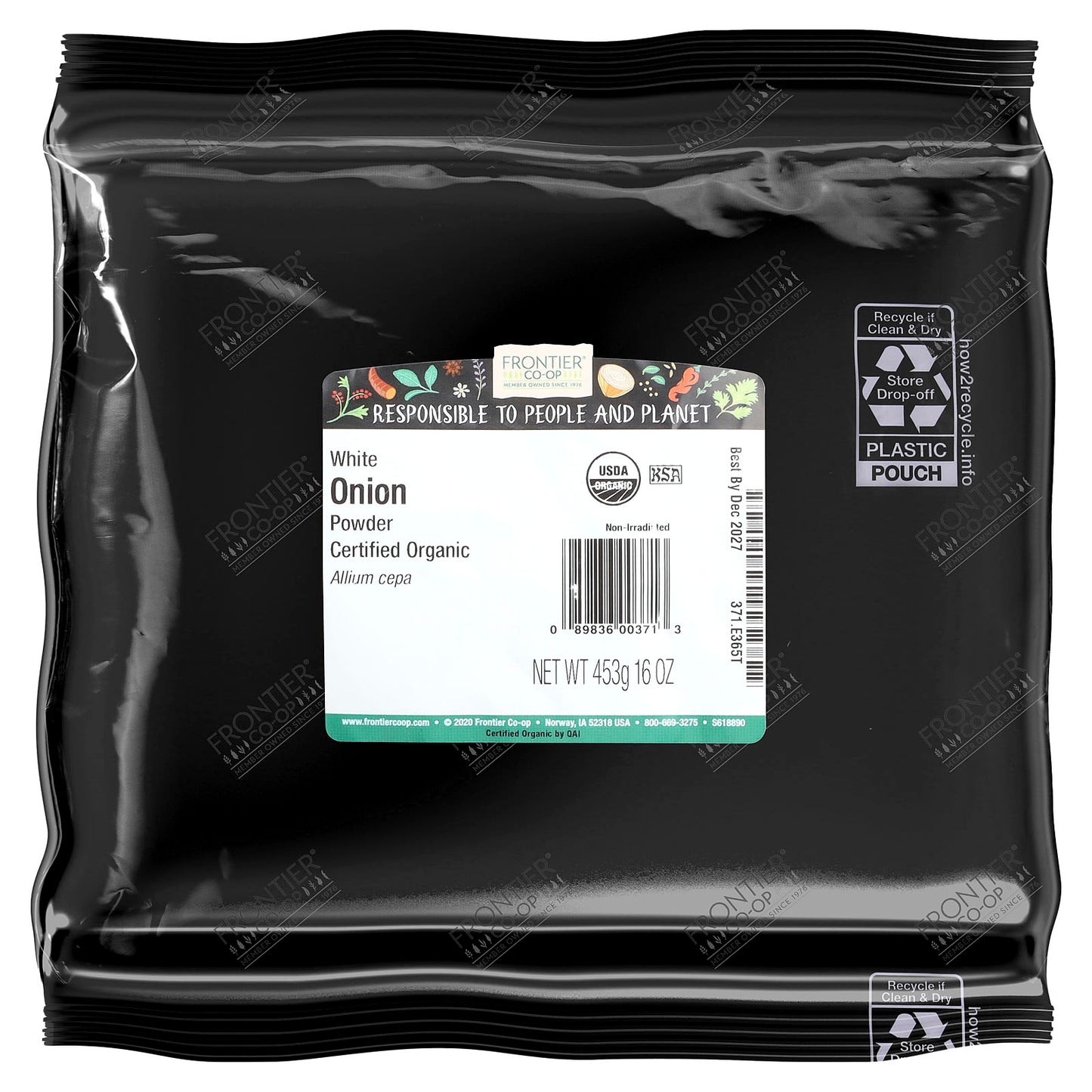 Frontier Co-op Organic White Onion Powder, 16 oz (453g) - Image 2