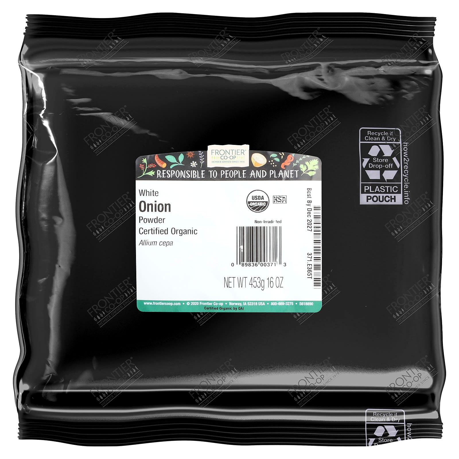 Frontier Co-op Organic White Onion Powder, 16 oz (453g) - Image 2