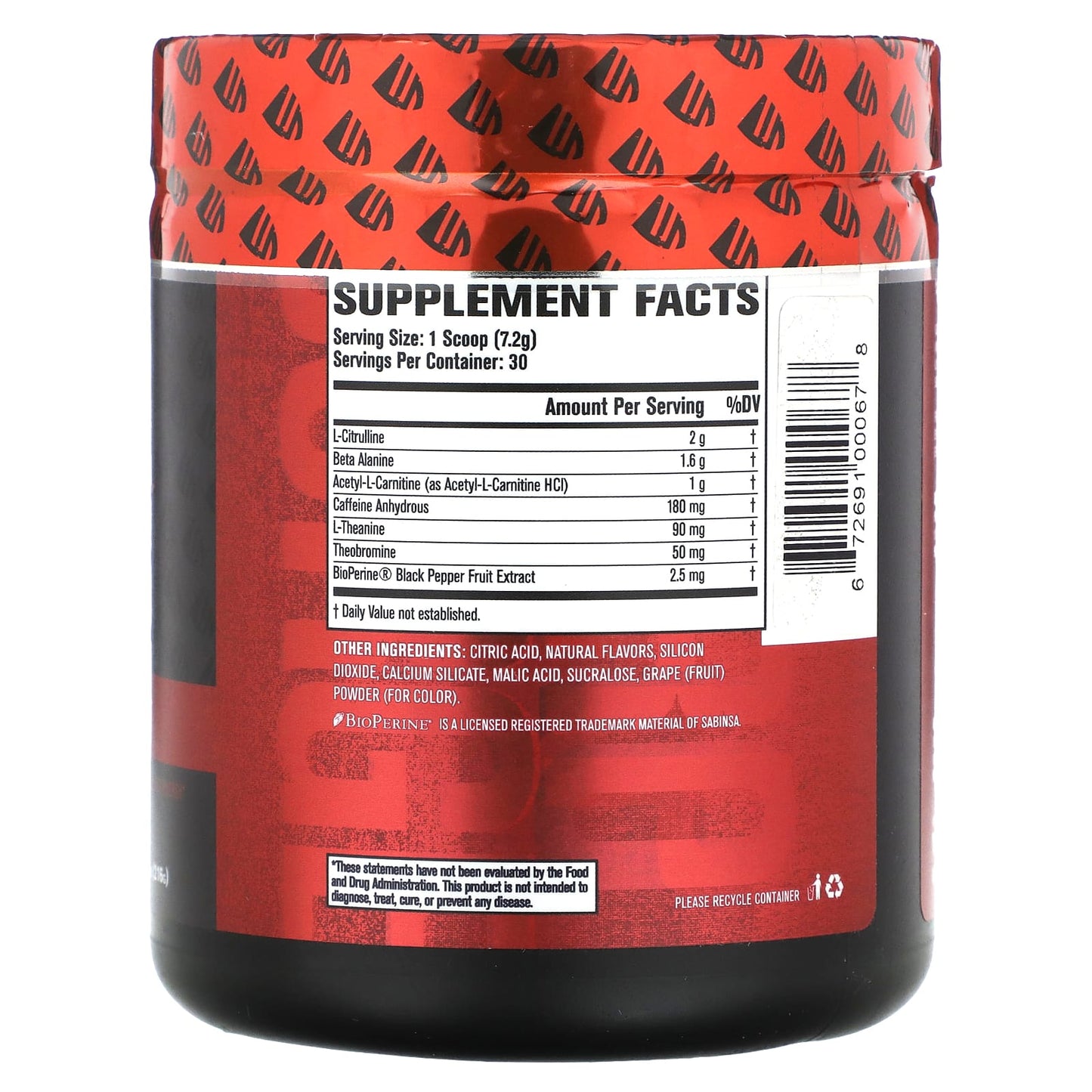 Jacked Factory Nitro Surge Shred Thermogenic Pre-Workout for Energy & Focus - Image 2