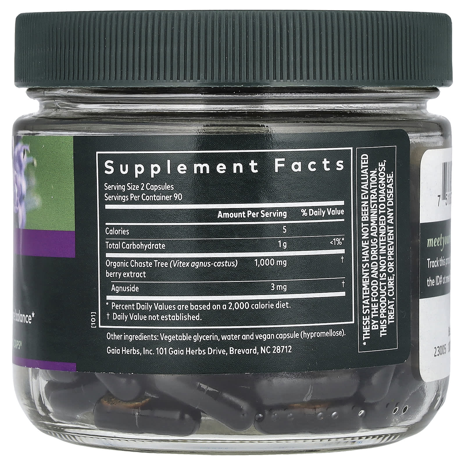 Gaia Herbs, Vitex Berry for Women, 180 Vegan Liquid Phyto-Caps