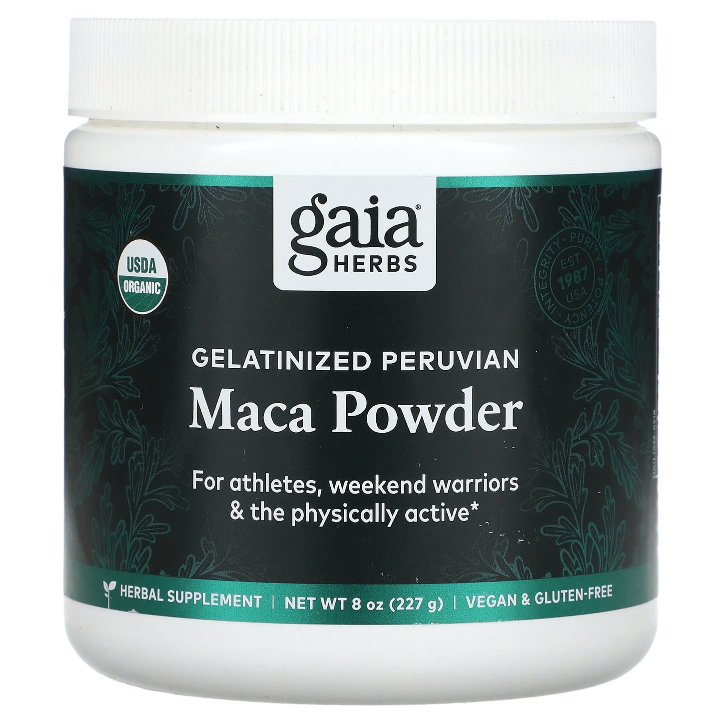 Gaia Herbs Gelatinized Peruvian Maca Powder for Energy & Stamina - Image 1