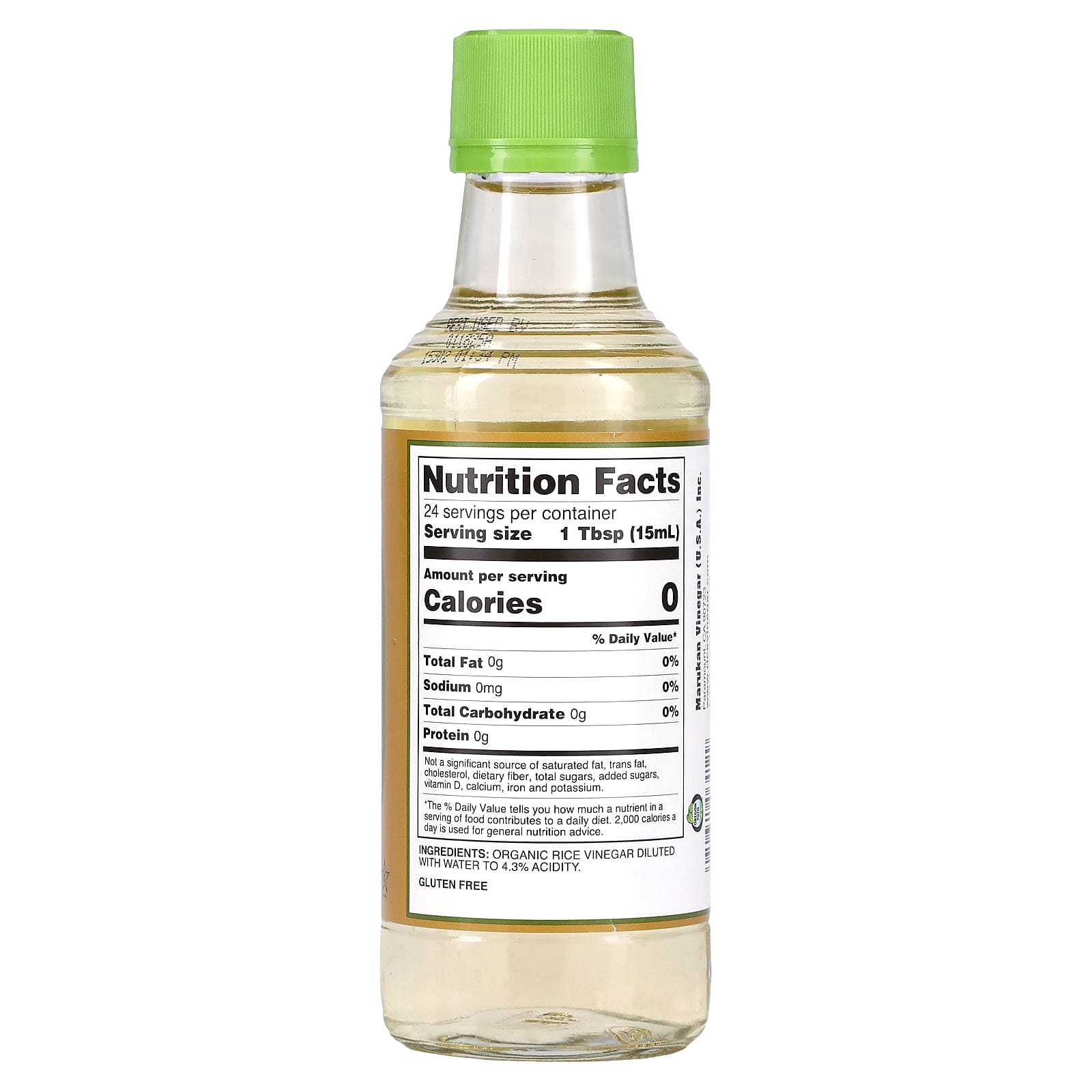 Marukan, Organic Rice Vinegar , 12 fl oz (355 ml) - Image 2