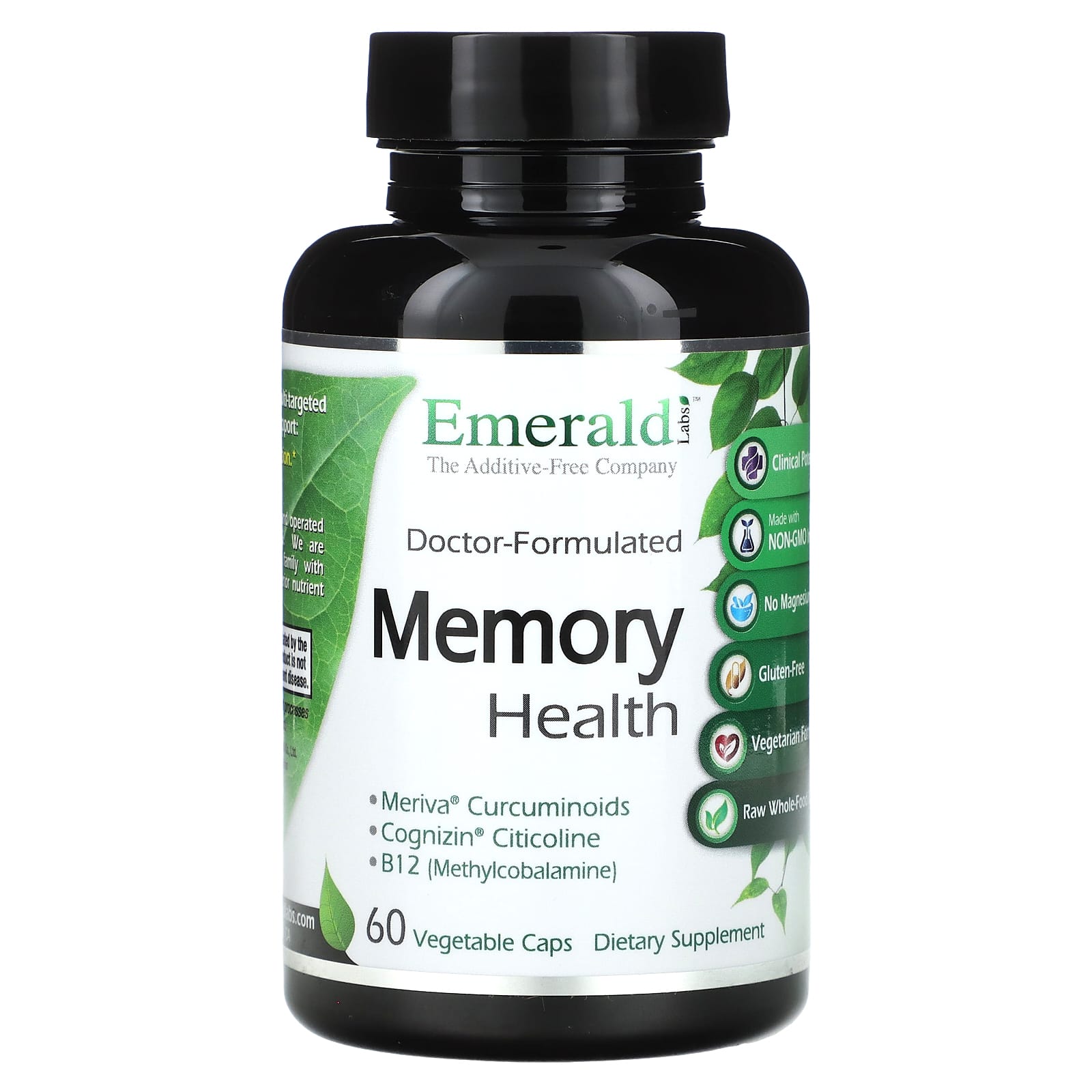 Emerald Labs Memory Health Brain Support Supplements - Image 1