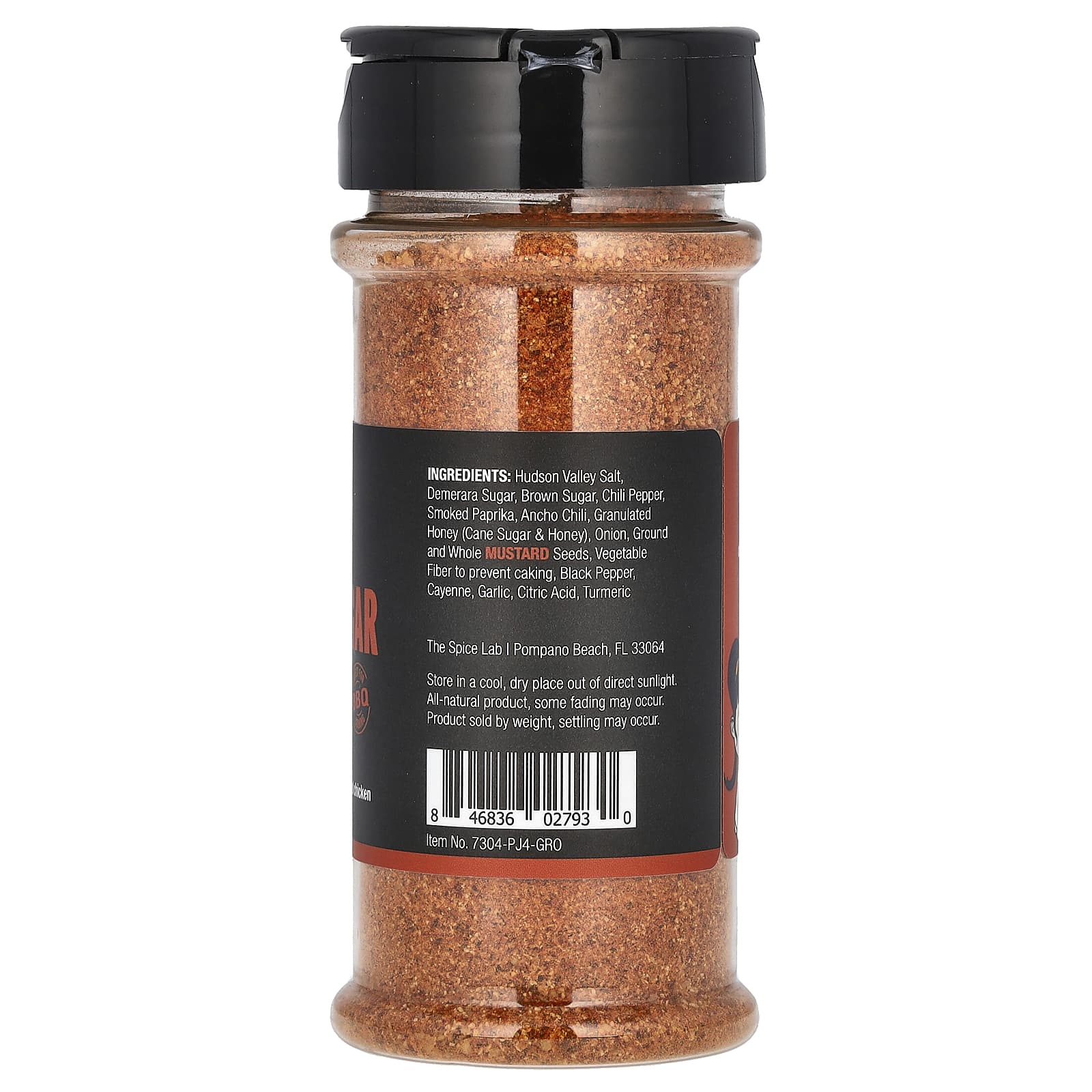 The Spice Lab, Brown Sugar Chili Rub, 5 oz (141 g) - Image 2