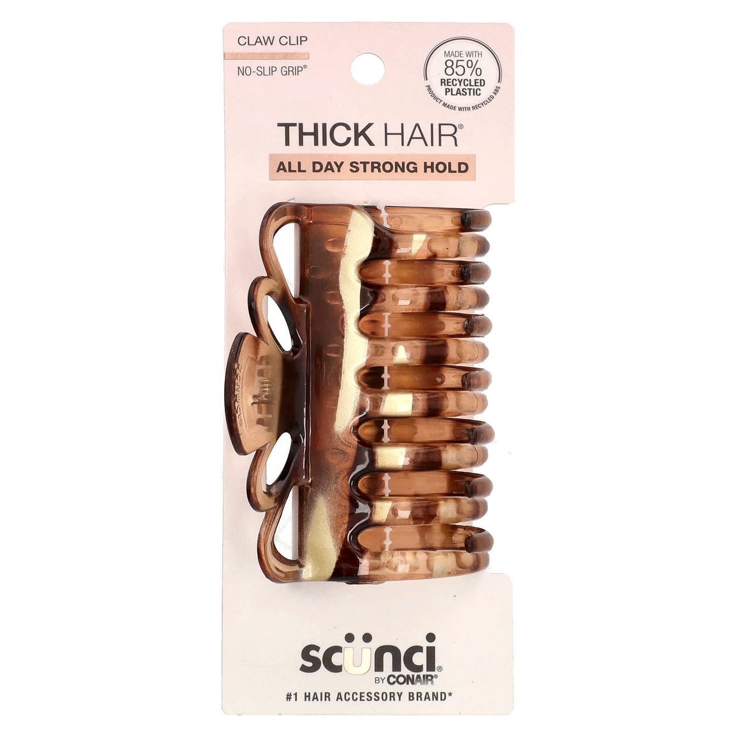 Scunci, Thick Hair®, No-Slip Grip®, Claw Clip, 1 Count - Image 1