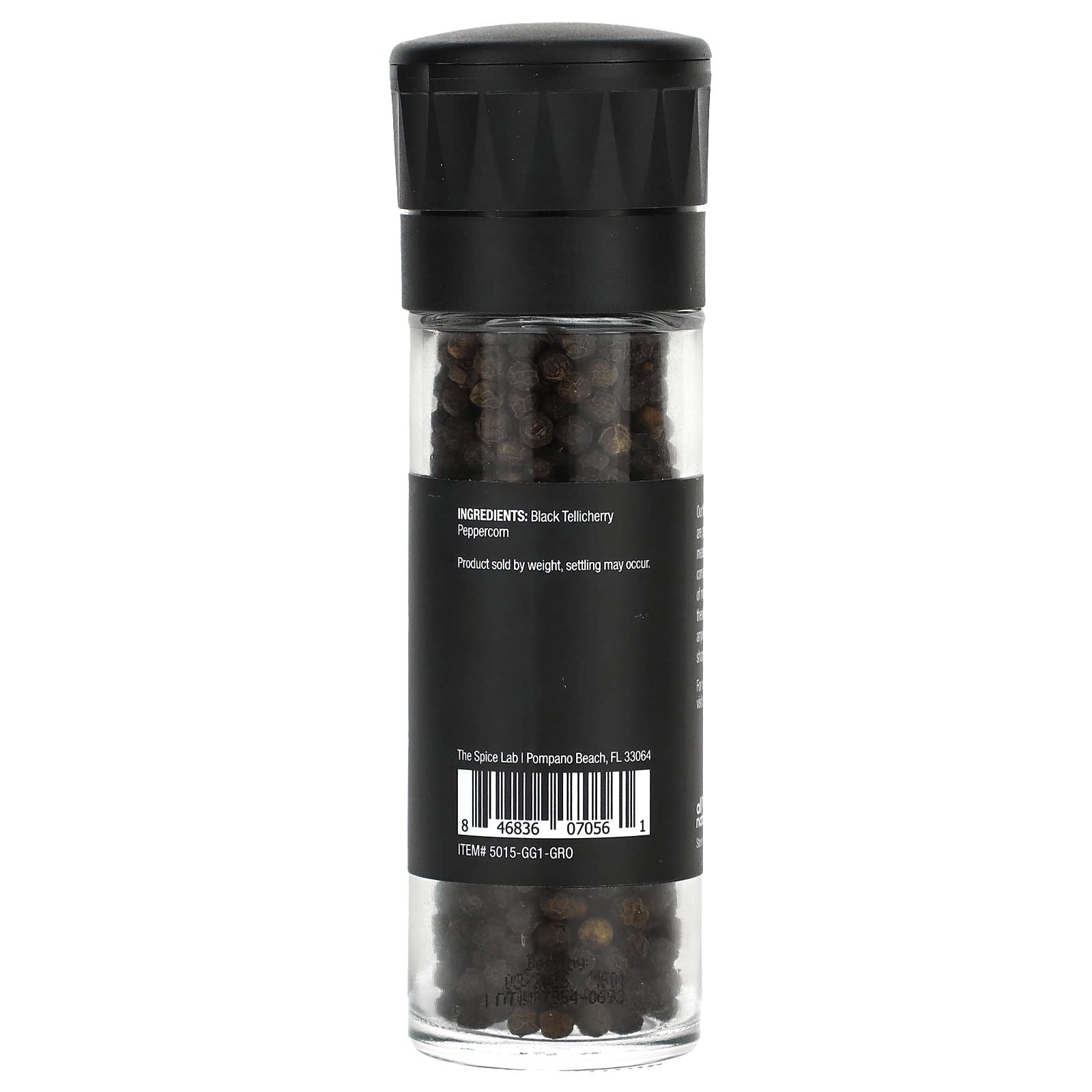 The Spice Lab, Premium Tellicherry Peppercorns, 1.8 oz (51 g) - Image 2