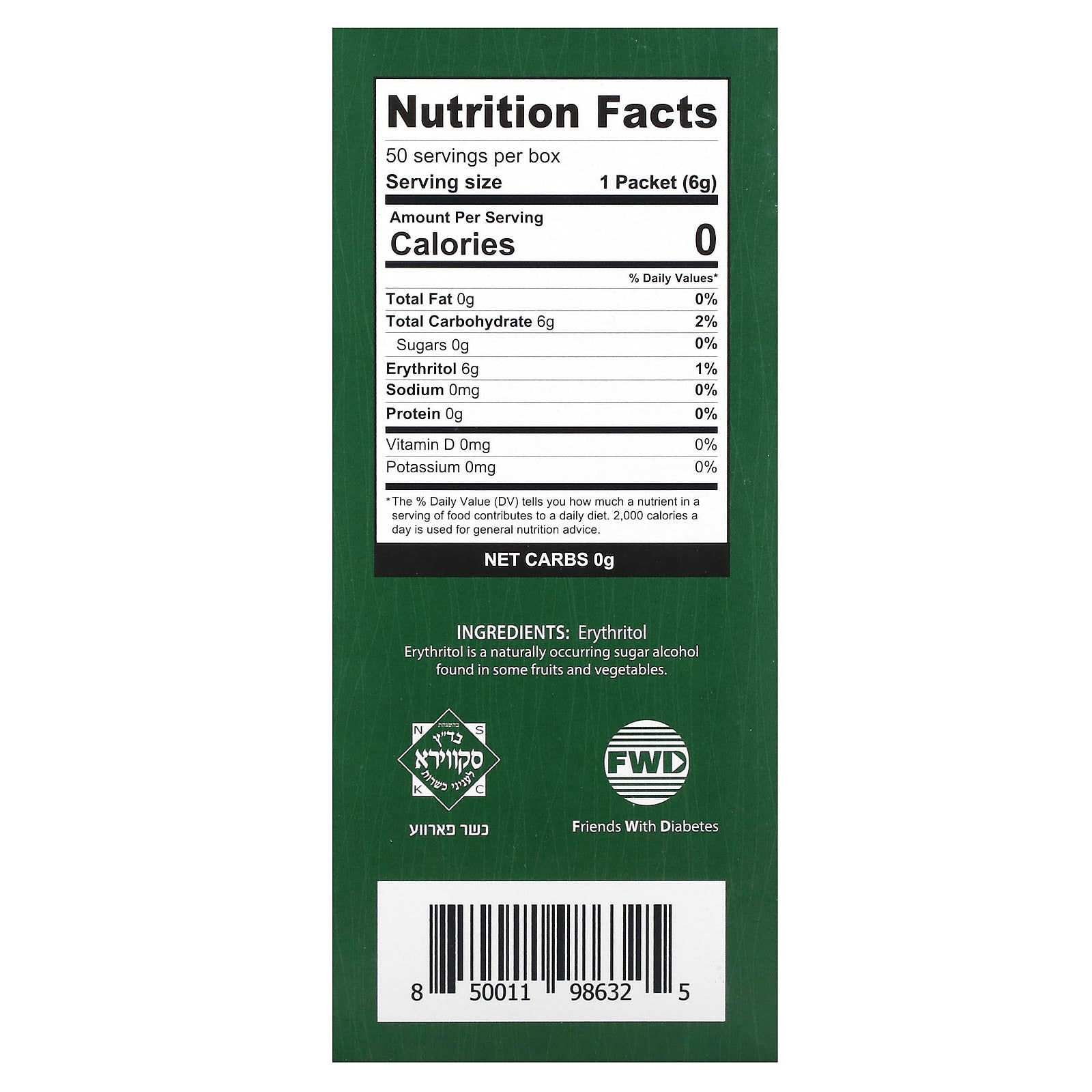 Zero-Calorie All-Natural Erythritol Sweetener by Health Garden - Image 2