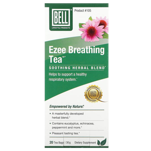 Soothe Your Breathing with Bell Lifestyle's Ezee Breathing Tea (20 Tea Bags) - Image 1